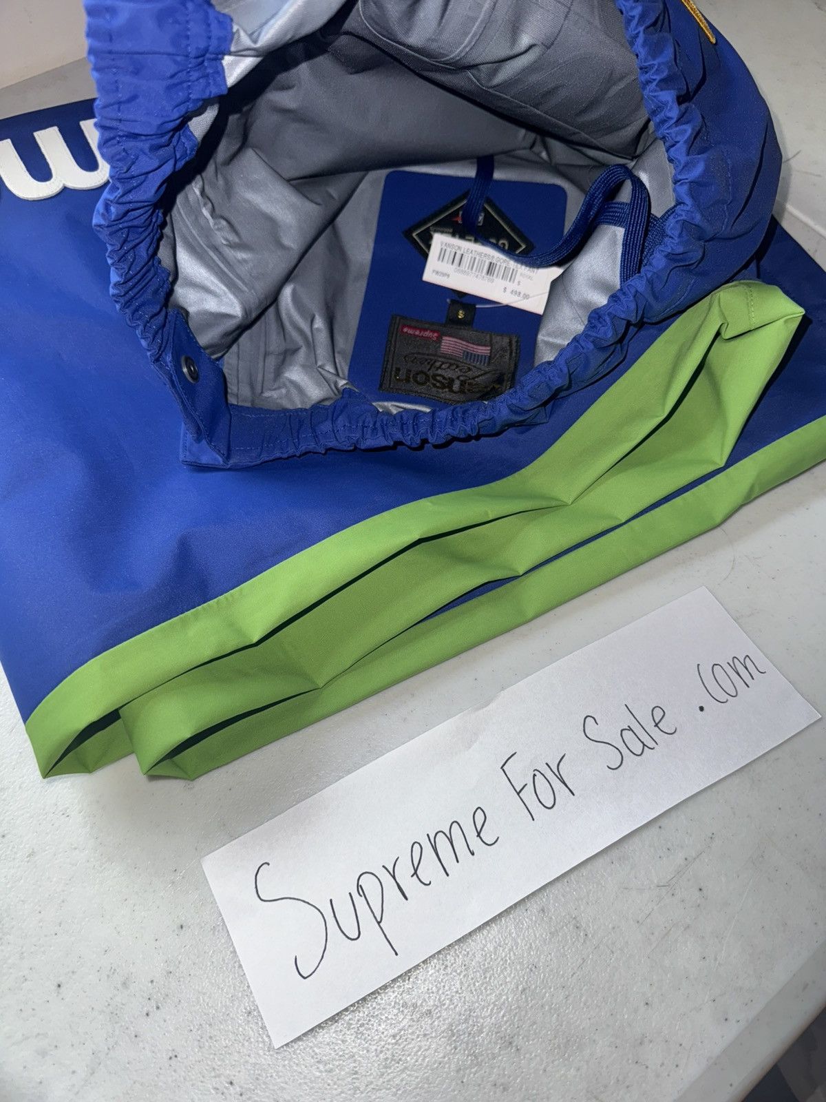 Supreme × Vanson Leathers Supreme Vanson Leathers GORE-TEX Track Pant Size US 30 / EU 46 - 7 Thumbnail