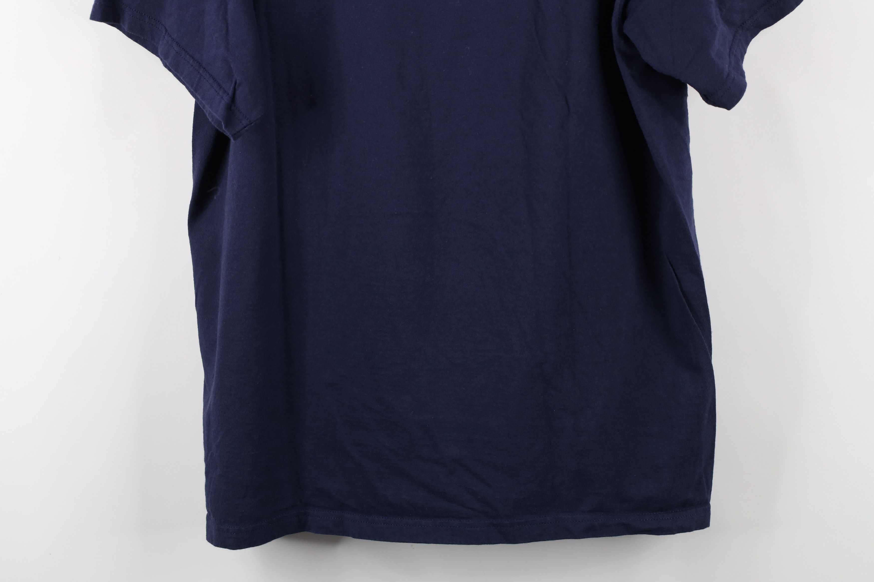 Vintage Vintage 90s USA Olympics Spell Out Short Sleeve T-Shirt Blue Size US L / EU 52-54 / 3 - 10 Thumbnail