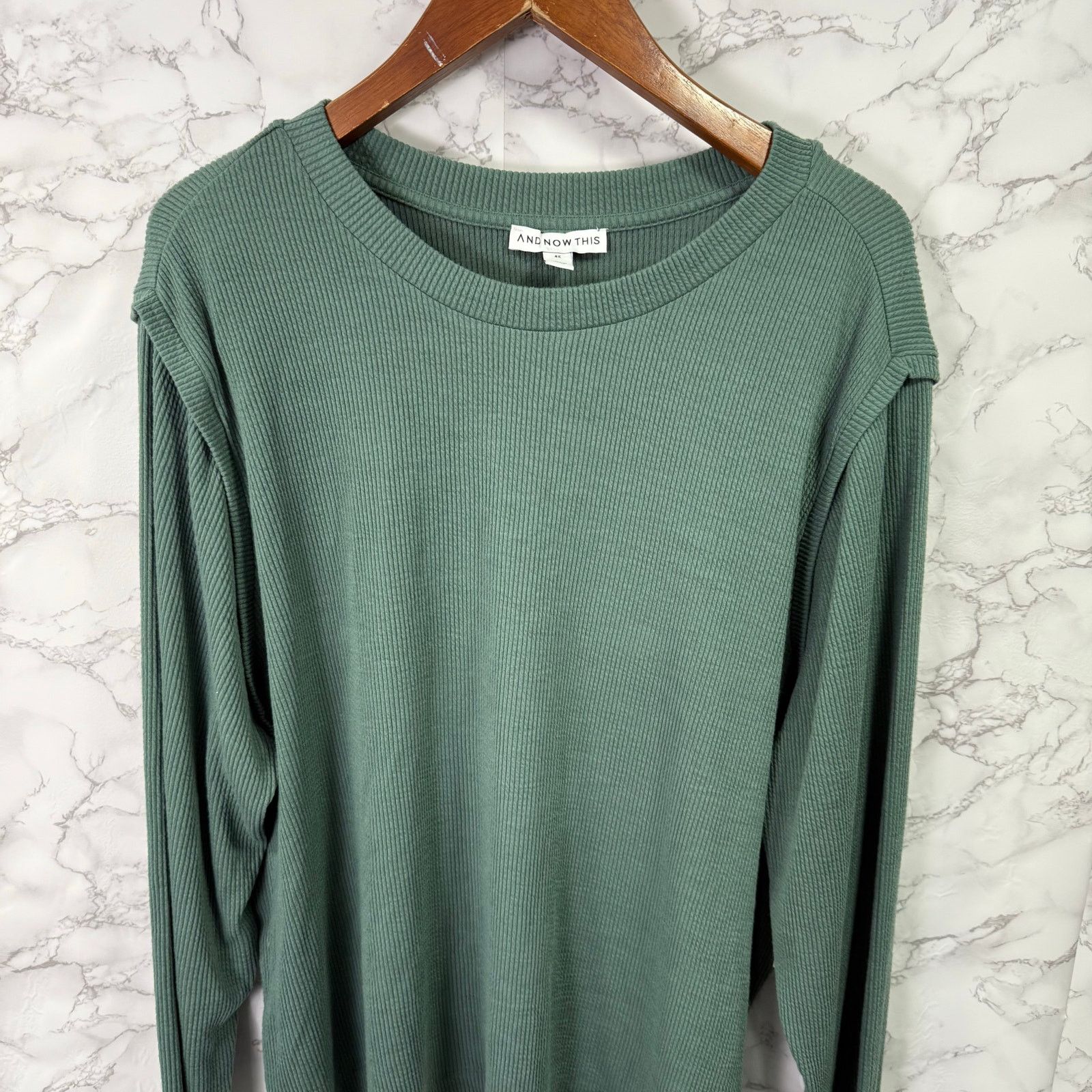 Macys And Now Macy's Women's Plus Shirt sz 4X NEW #G536 Size 4XL / US 24-26 - 3 Thumbnail