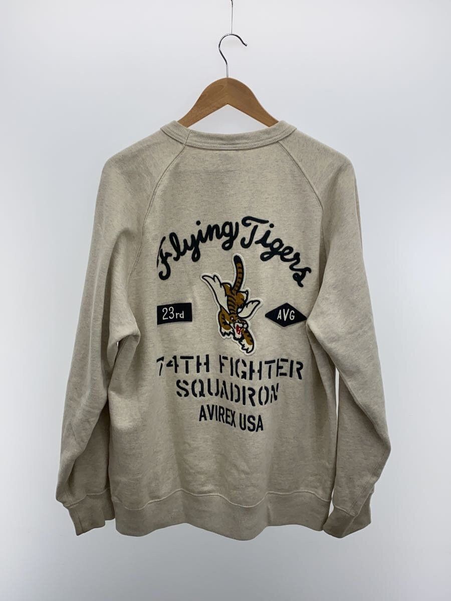 Avirex Avirex Flying Tigers Cotton Sweatshirt Grey Size US XXL / EU 58 / 5 - 2 Thumbnail