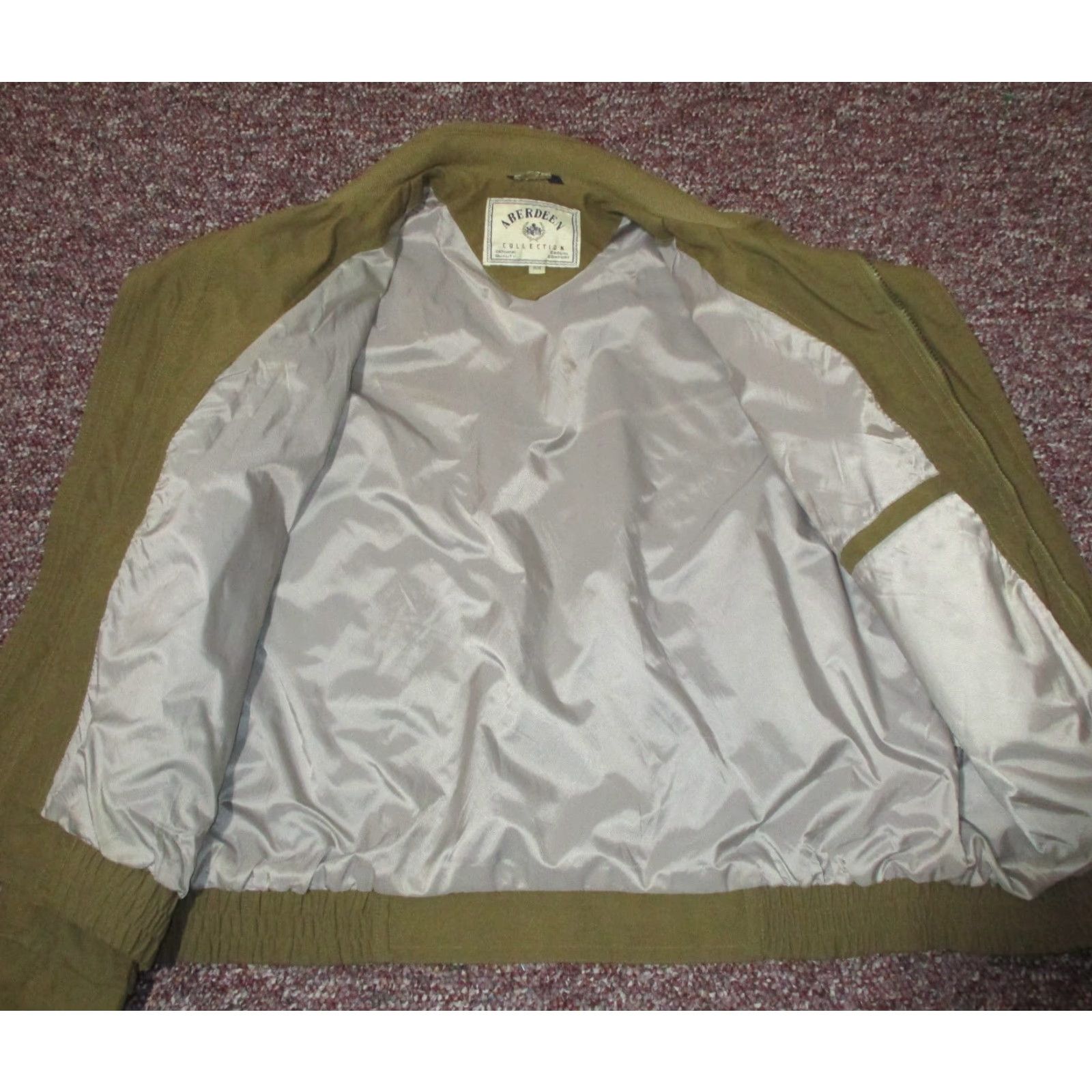 Vintage ABERDEEN Collection Taupe Brown Full Zip Jacket Men's M Size US M / EU 48-50 / 2 - 6 Thumbnail