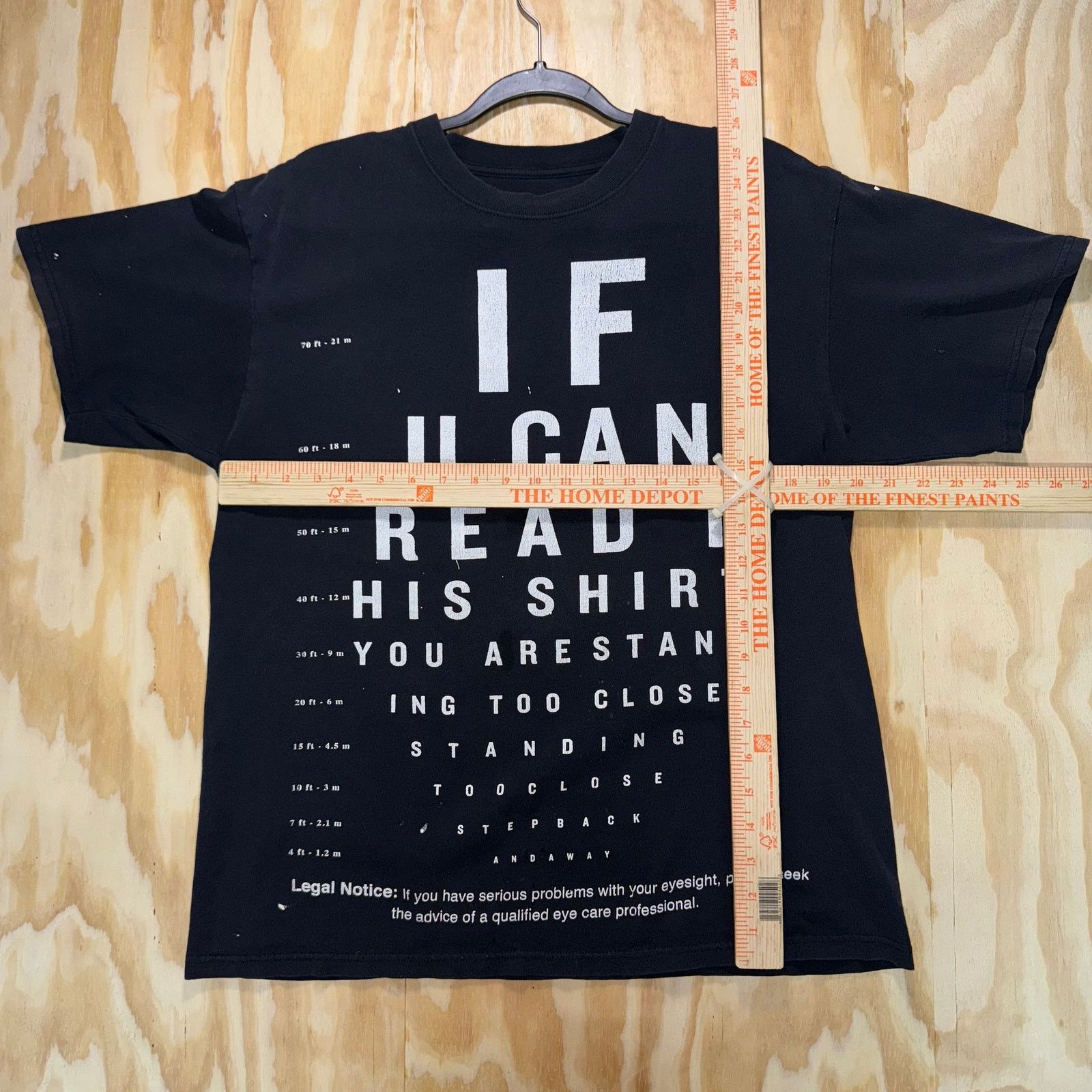 Urban Pipeline Vintage Y2K urban pipeline eye test jumbo 2000s t-shirt Size US L / EU 52-54 / 3 - 4 Thumbnail