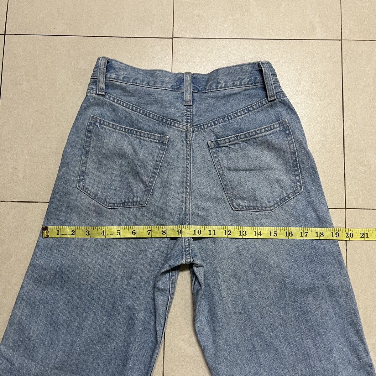 Japanese Brand × Jean × Uniqlo Uniqlo Wide/Baggy Jeans Size 26" / US 2 / IT 38 - 13 Thumbnail