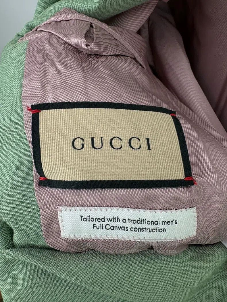 Gucci Gucci Gold-label embroidered LOGO suit jacket Size M / US 6-8 / IT 42-44 - 4 Thumbnail