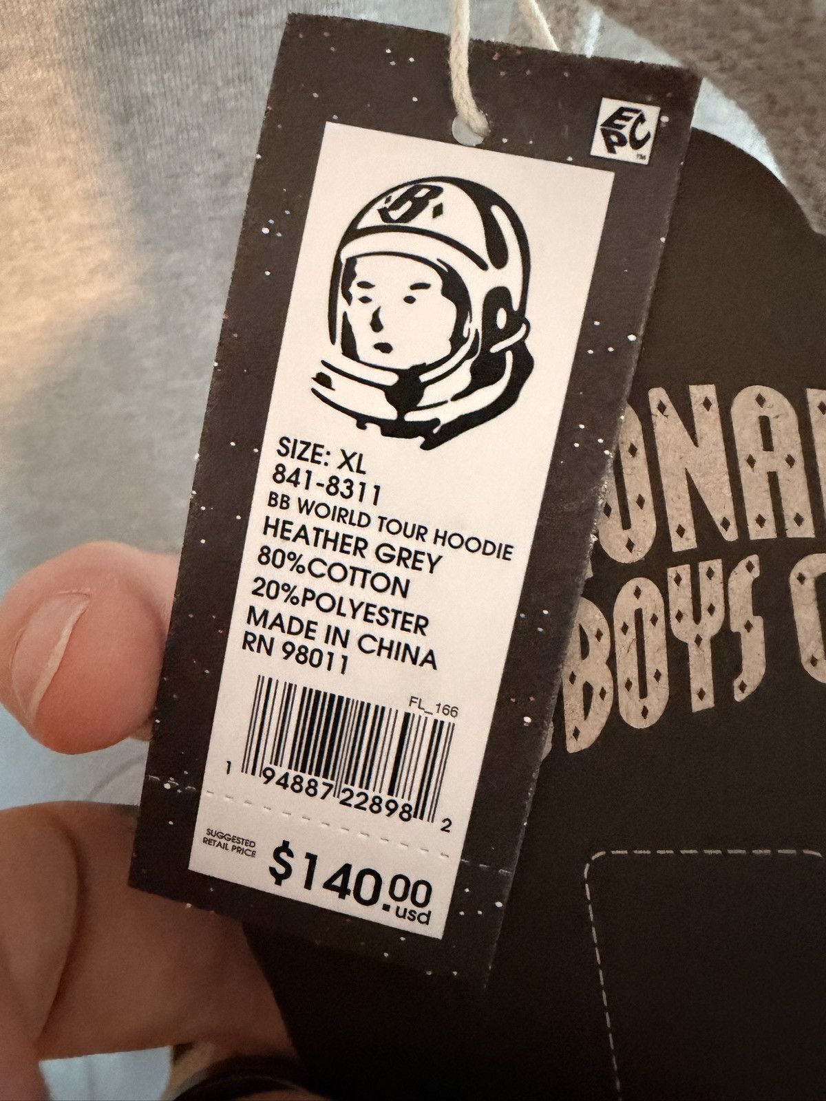 Billionaire Boys Club World tour hoodie Size US XL / EU 56 / 4 - 8 Thumbnail