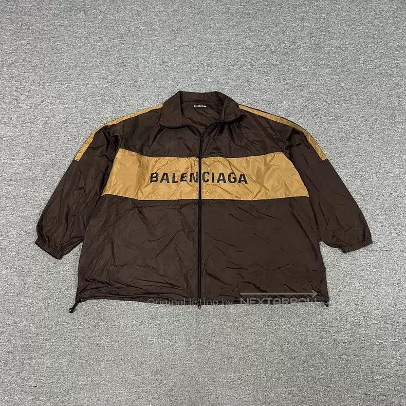 Balenciaga Balenciaga Color Blocked School Jacket Windbreaker Size US S / EU 44-46 / 1 - 1 Thumbnail