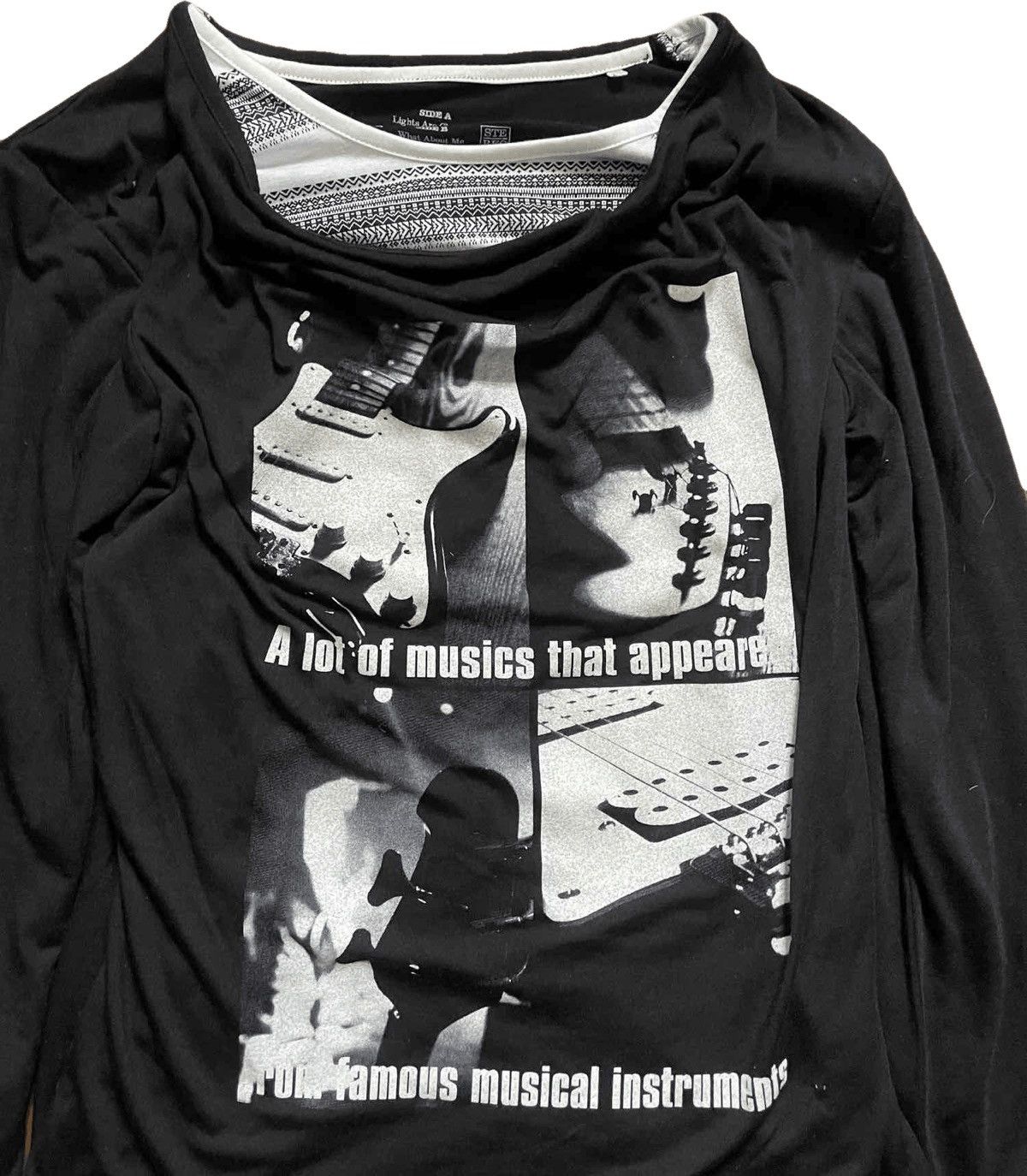 If Six Was Nine 2000s Japanese archive poem double layered ls tee Size US S / EU 44-46 / 1 - 4 Thumbnail