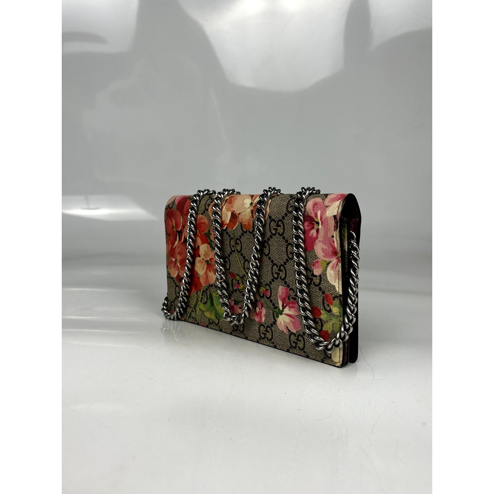 Gucci Gucci Multicolor GG Blooms Supreme Canvas WOC Size ONE SIZE - 7 Thumbnail