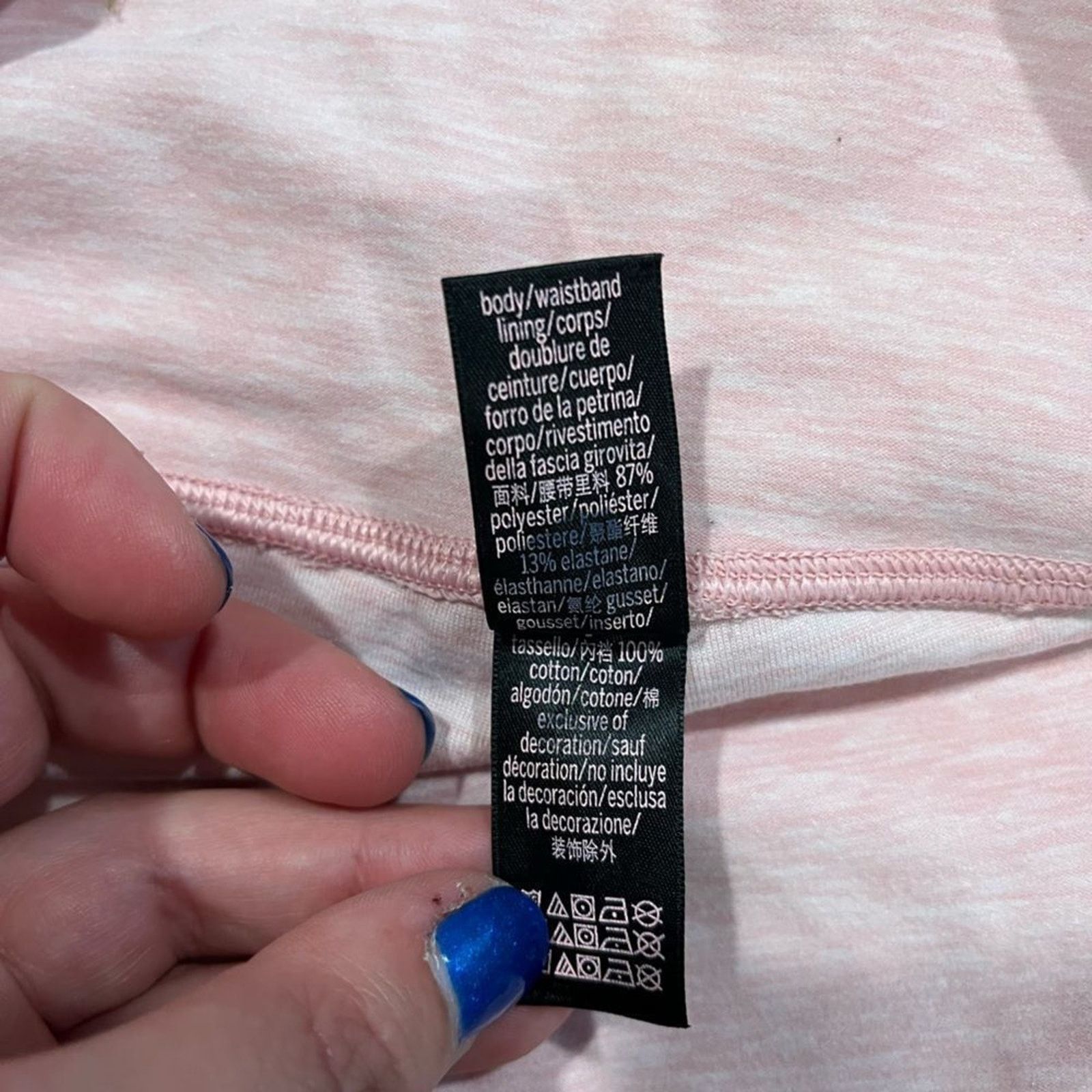 Victoria's Secret NWOT Victoria's Secret Athletic Ankle Length Leggings Sz 12 Size 34" / US 12 / IT 48 - 11 Thumbnail