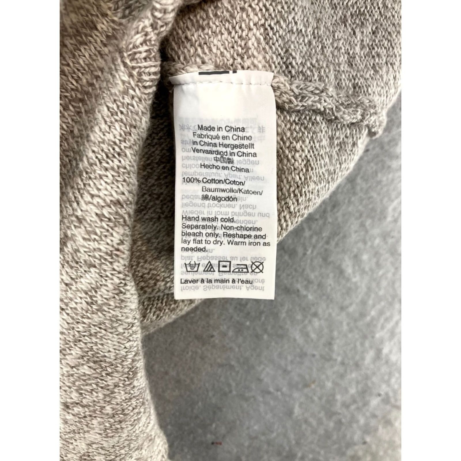 Madewell Madewell Shirt Womens S Brown Tan Short Sleeve Sweater Tie Front Preppy Boho Size S / US 4 / IT 40 - 5 Thumbnail