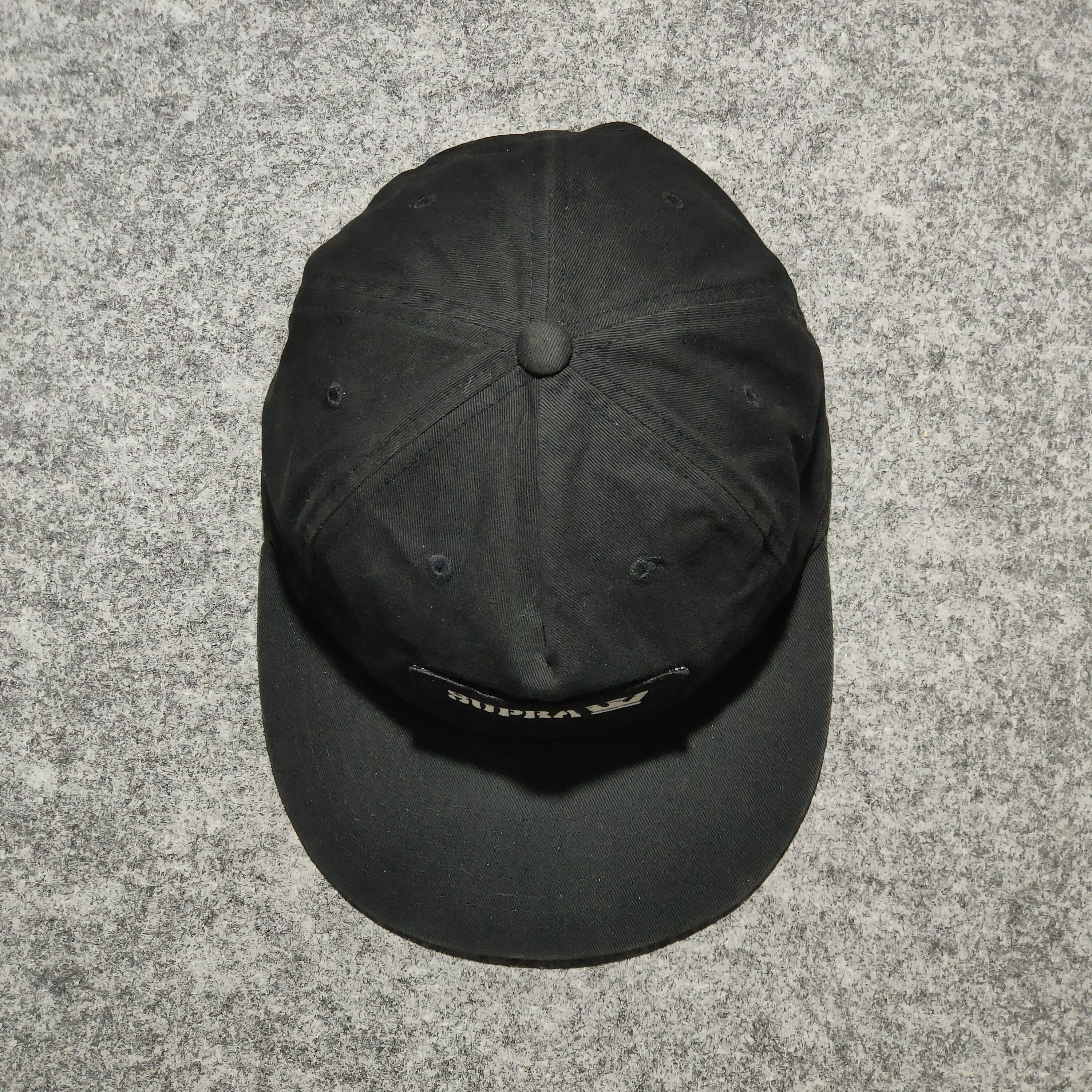 Supra 🔥Supra Black Cap Good Condition Size ONE SIZE - 6 Thumbnail