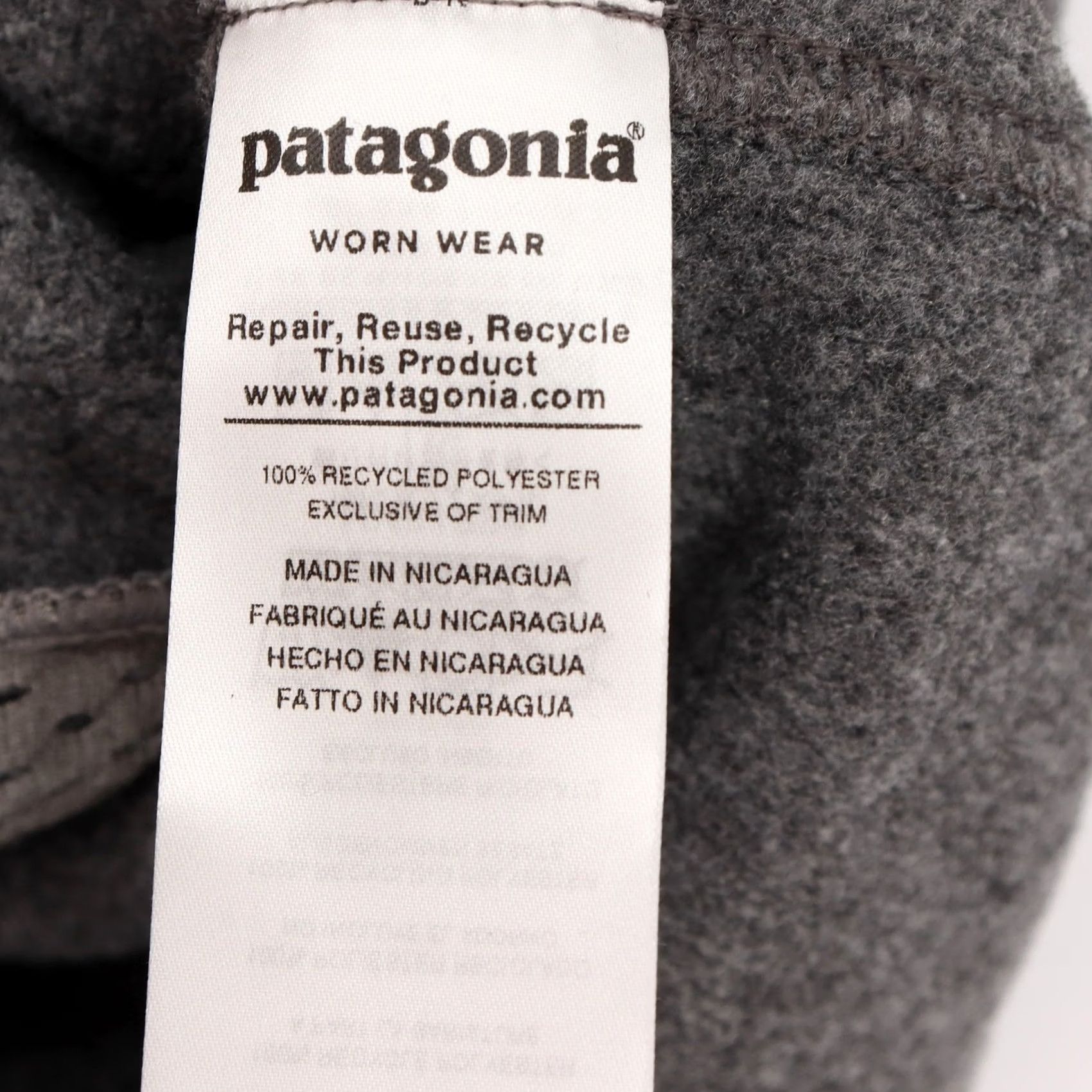 Patagonia Patagonia Vest Womens Classic Synchilla Fleece Nickel Logo Gray L Sleeveless Zip Full Zip Embroidered Casual Size L / US 10 / IT 46 - 5 Thumbnail