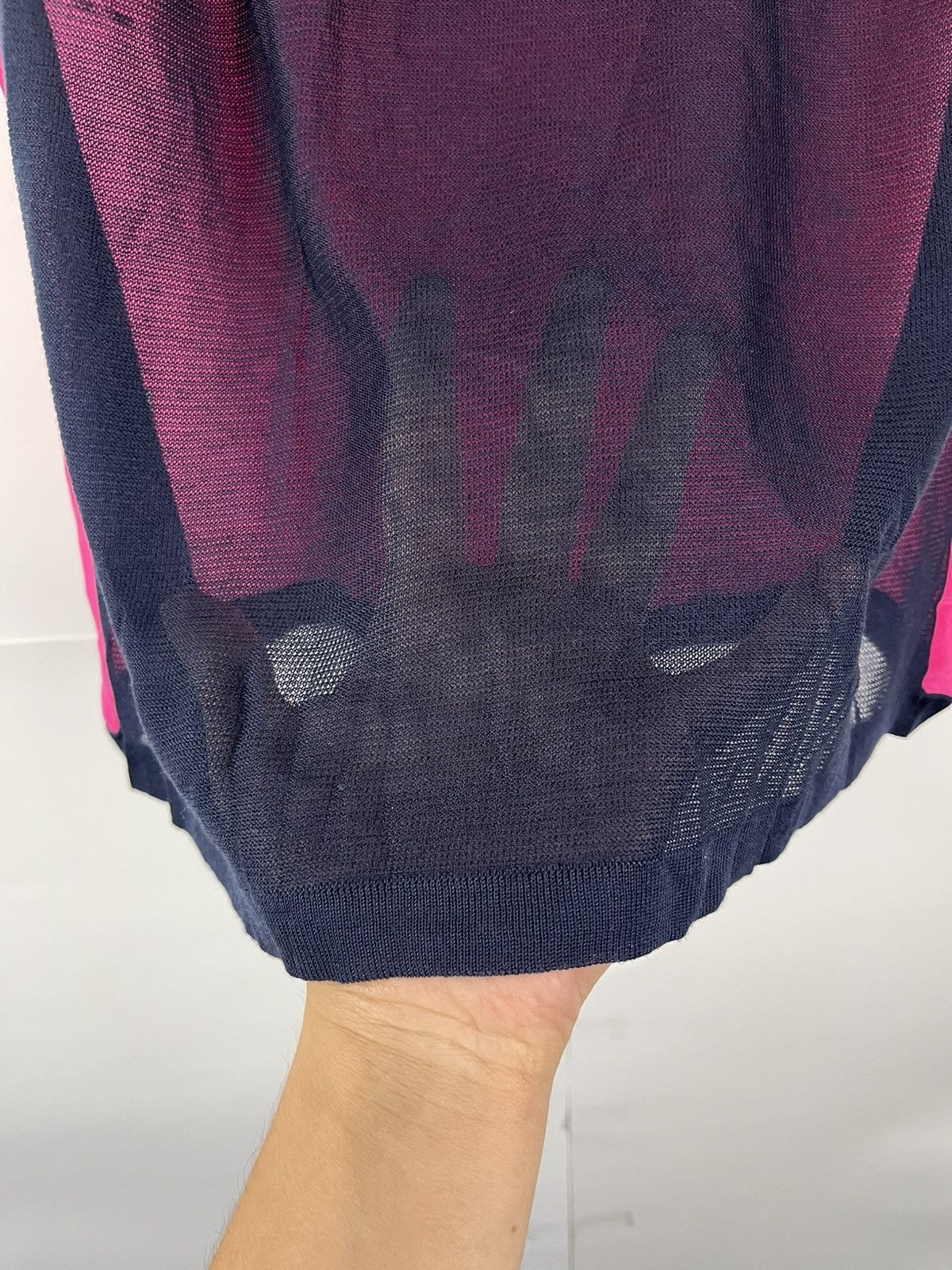 Max Mara Max Mara Luxury Knitted Silk Top Size L / US 10 / IT 46 - 6 Thumbnail