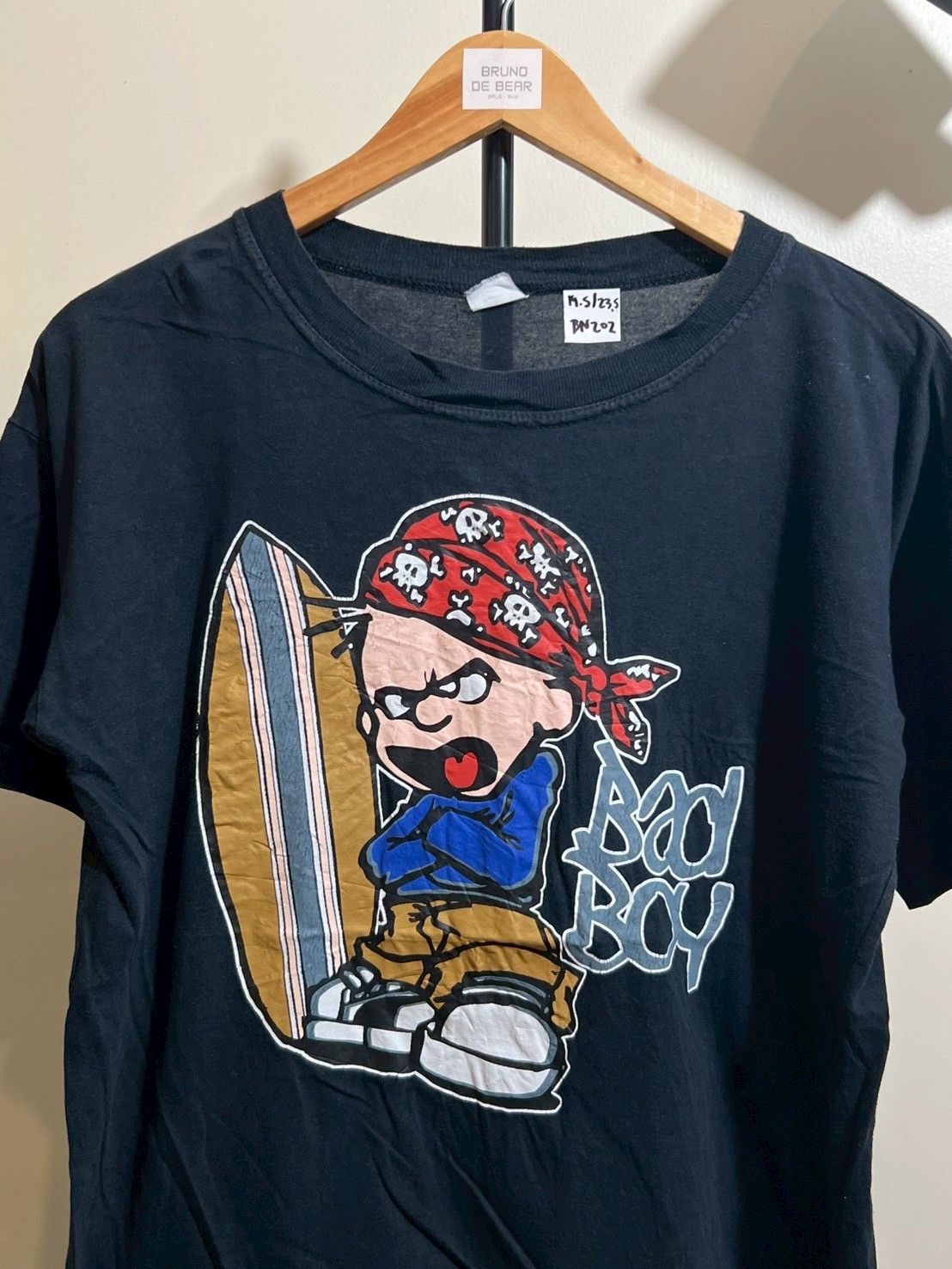 Vintage Vintage Bad Boy Skateboarding shirt bnz02 Size US S / EU 44-46 / 1 - 3 Thumbnail