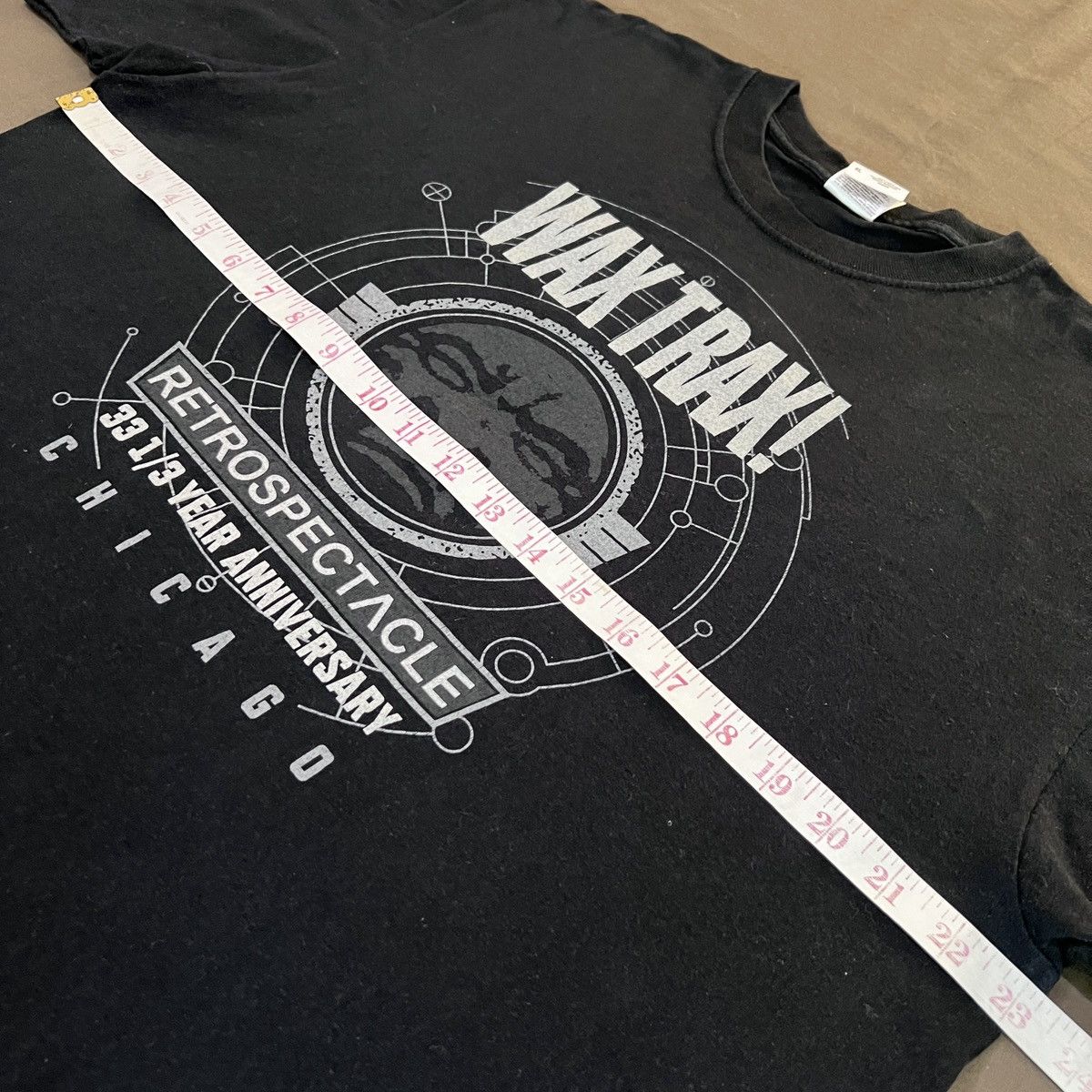 Band Tees × Vintage Vintage Y2K Wax Trax! Industrial Electronic Tee XL Size US XL / EU 56 / 4 - 6 Thumbnail