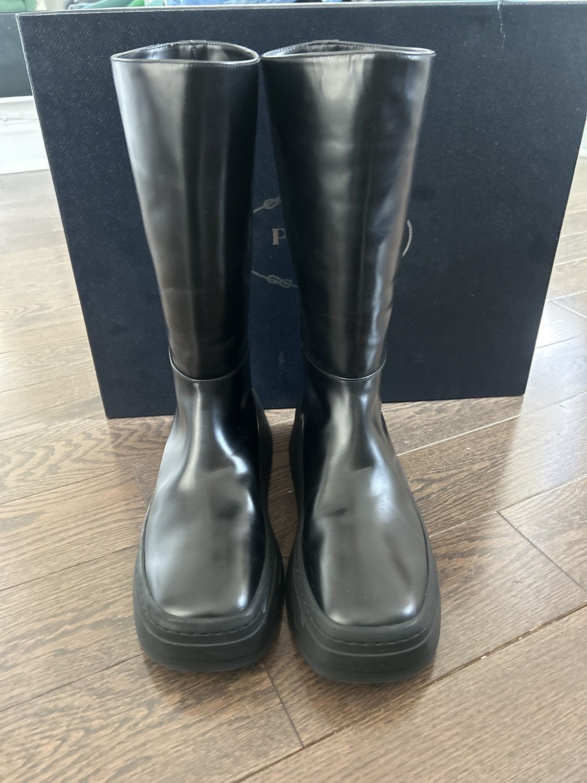 Prada Prada boots 7.5 new collection storm trooper Size US 7.5 / EU 40-41 - 11 Thumbnail