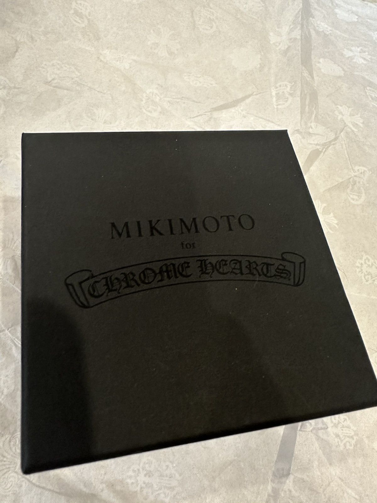 Chrome Hearts Chrome Hearts X Mikimoto 18K White Gold Pearl Earring Stud Size ONE SIZE - 10 Thumbnail