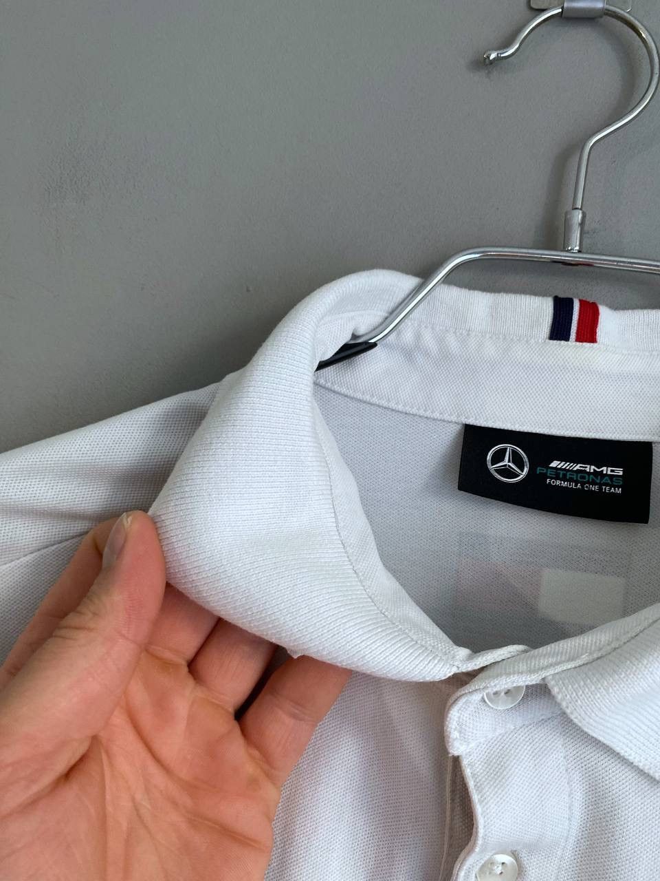 Mercedes-Benz F1 Racing Mersedes Benz AMG Petronas Team Polo T-Shirt, Sz M Size US M / EU 48-50 / 2 - 10 Thumbnail