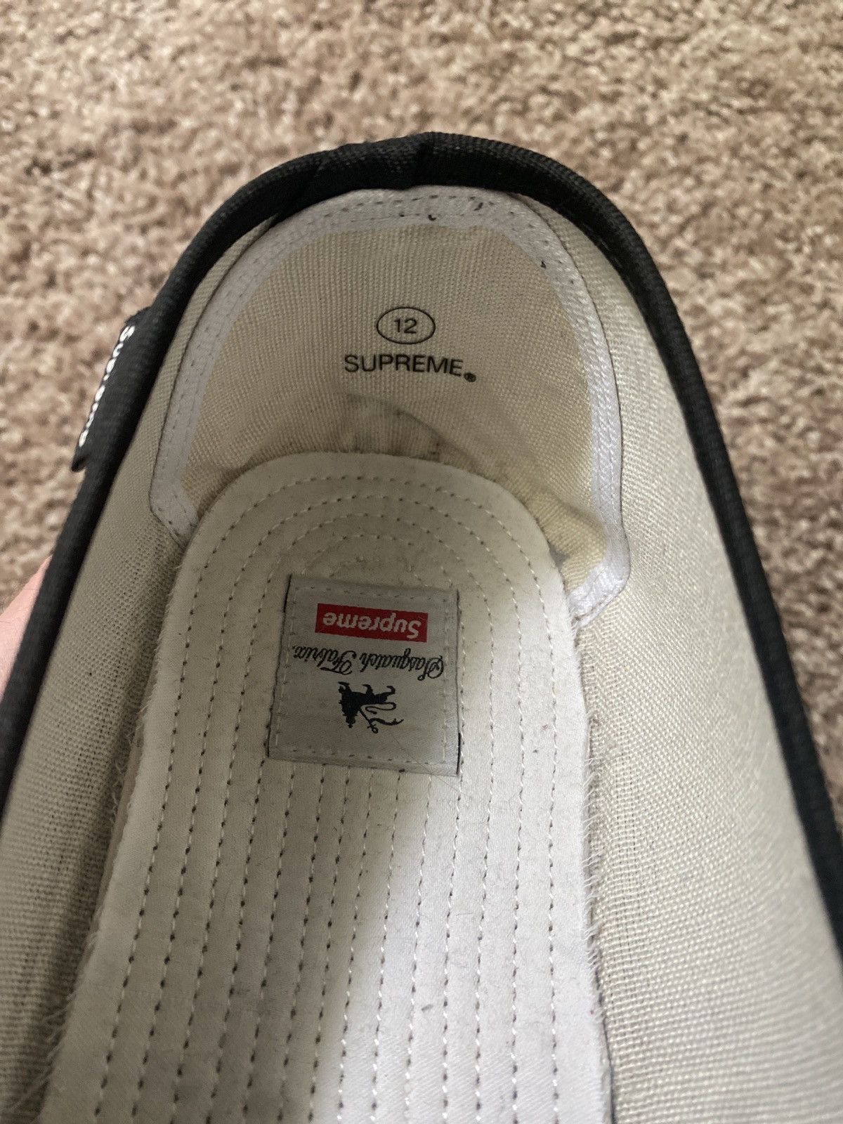 Sasquatchfabrix × Supreme Supreme slip on (slippers) Size US 12 / EU 45 - 3 Thumbnail