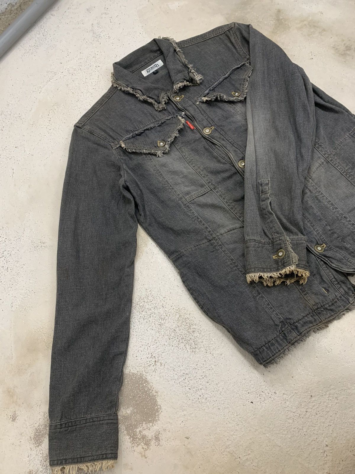 In The Attic Growth LGB Pearl Button In The Attic Fur Denim Size US S / EU 44-46 / 1 - 9 Thumbnail