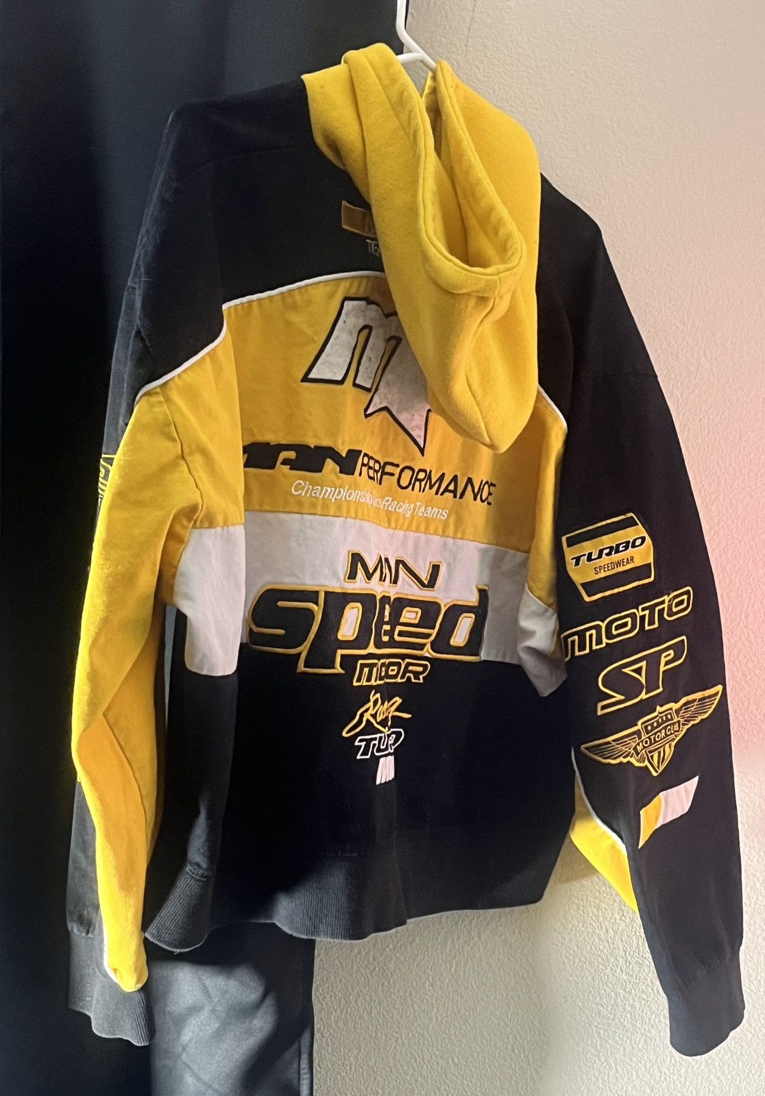 Other Black/Yellow Motor Club jacket Size US L / EU 52-54 / 3 - 1 Thumbnail