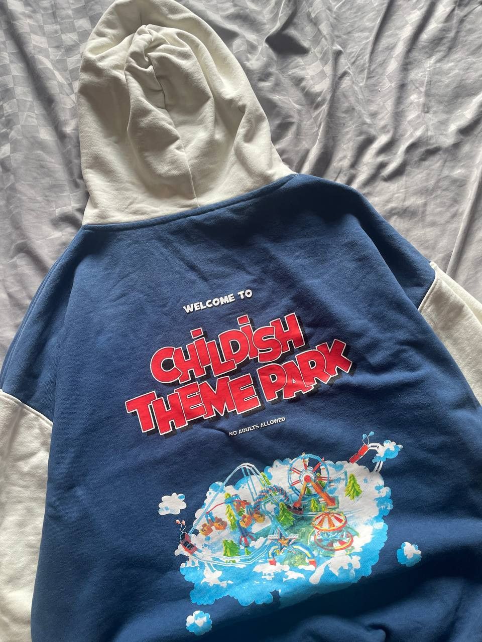 CHILDS Childish Hoodie Baggy Boxy TGF Park SkateGang Style Y2K Size US M / EU 48-50 / 2 - 11 Thumbnail