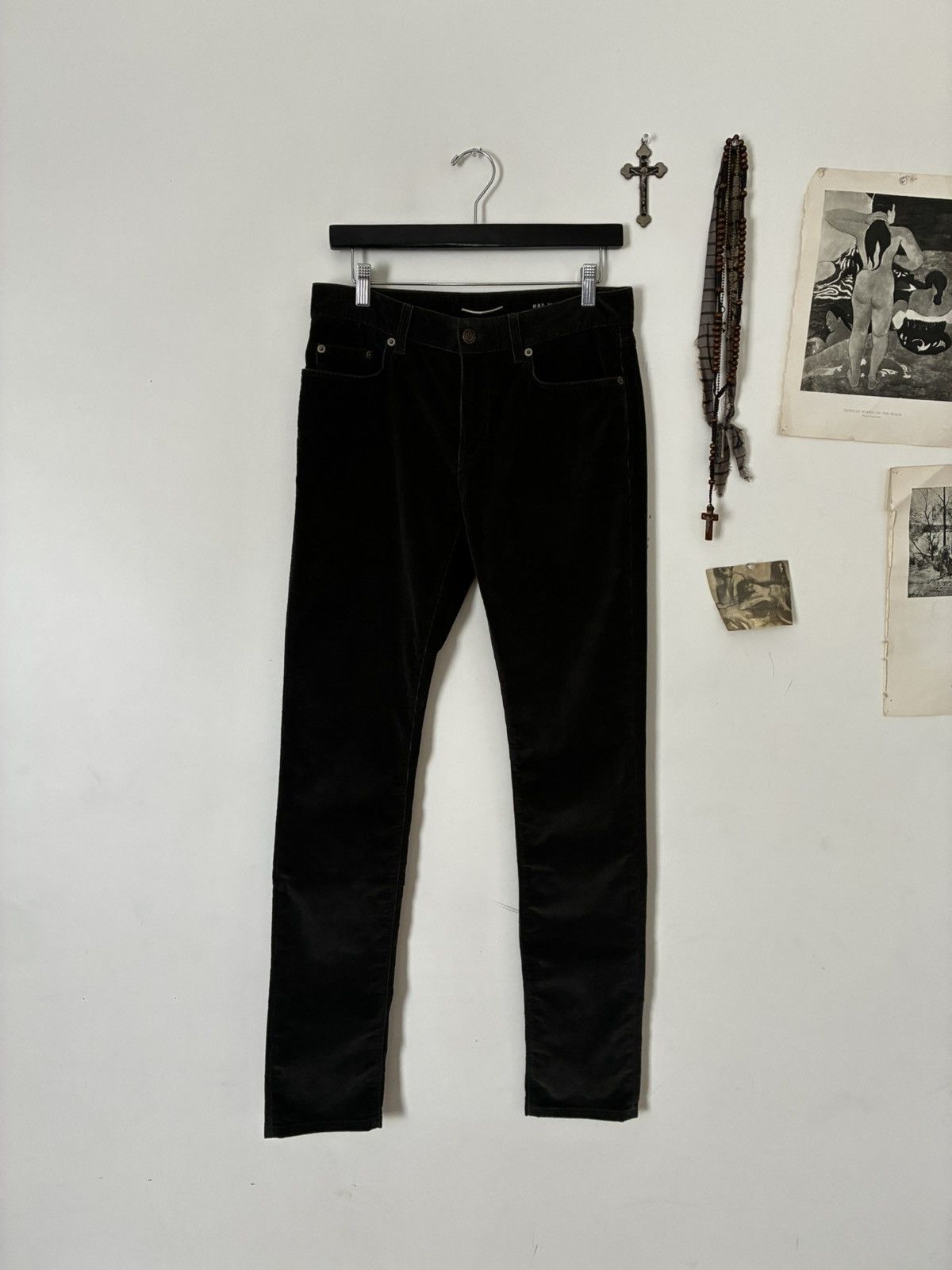 Saint Laurent Paris Saint Laurent Paris 2015 D02 Corduroy Pants Size US 30 / EU 46 - 1 Thumbnail