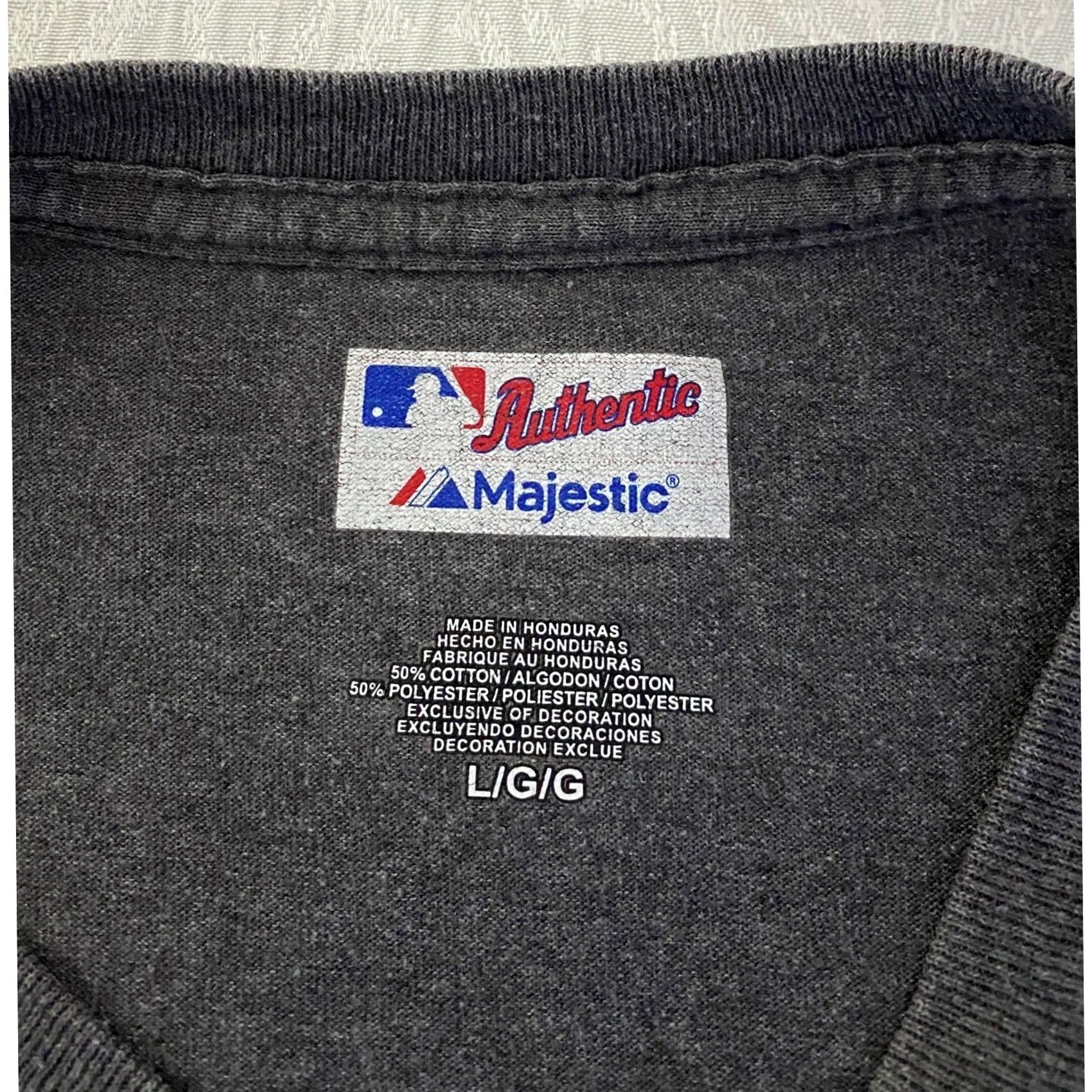 MLB Majestic Chicago White Sox MLB Authentic Long Sleeve Shirt Mens L Gray Size US L / EU 52-54 / 3 - 8 Thumbnail