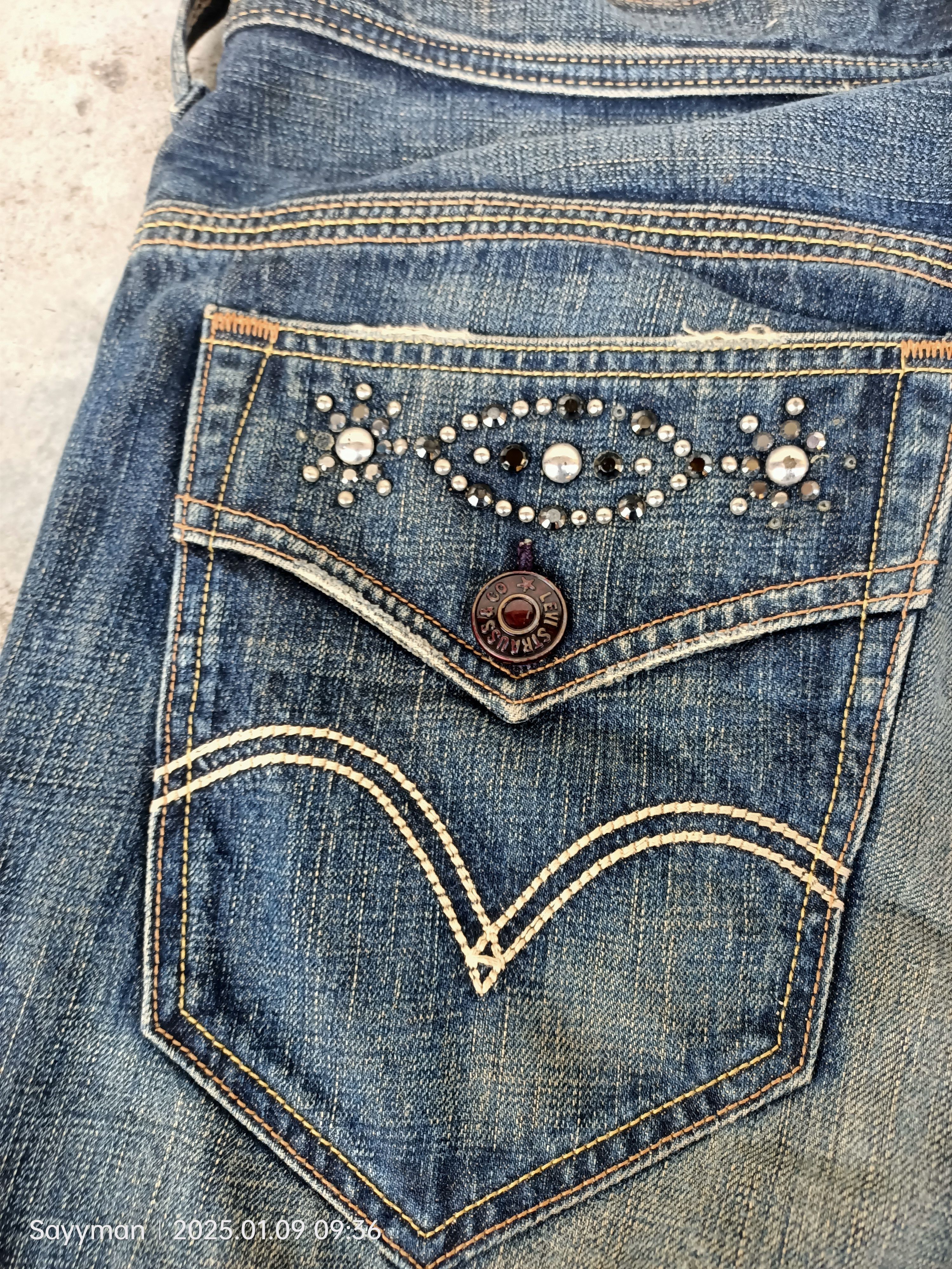 Japanese Brand × Levi's × Vintage Vintage 90s Levis 507 Vintage Y2K Boot Cut Retro Denim Pants Size US 32 / EU 48 - 15 Thumbnail