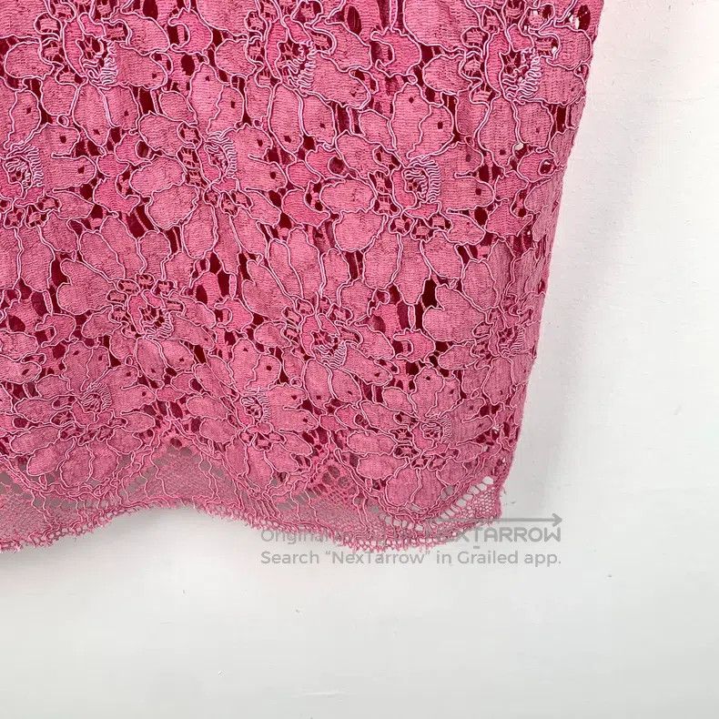 Gucci gucci Pink floral hollow embroidery cotton long-sleeved la Size XS / US 0-2 / IT 36-38 - 4 Thumbnail