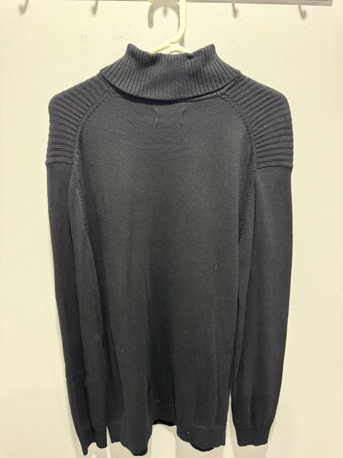 Club Room Club Room Mens Sweater New Black Turtle Neck Casual Knitted Size US M / EU 48-50 / 2 - 3 Thumbnail