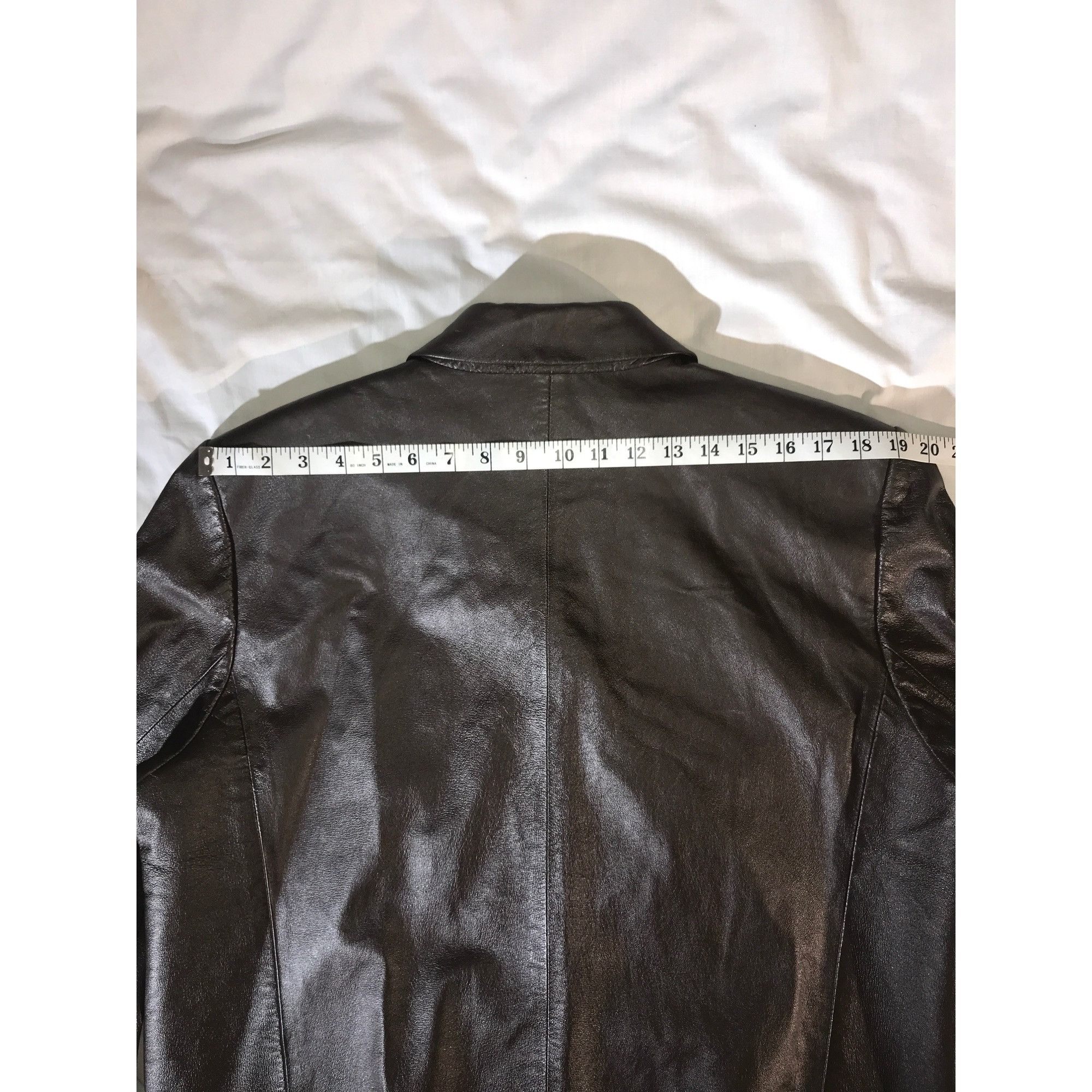 Vintage Judith Hart Women's Chocolate Brown Leather Y2K Fall Blazer Size XL / US 12-14 / IT 48-50 - 6 Thumbnail