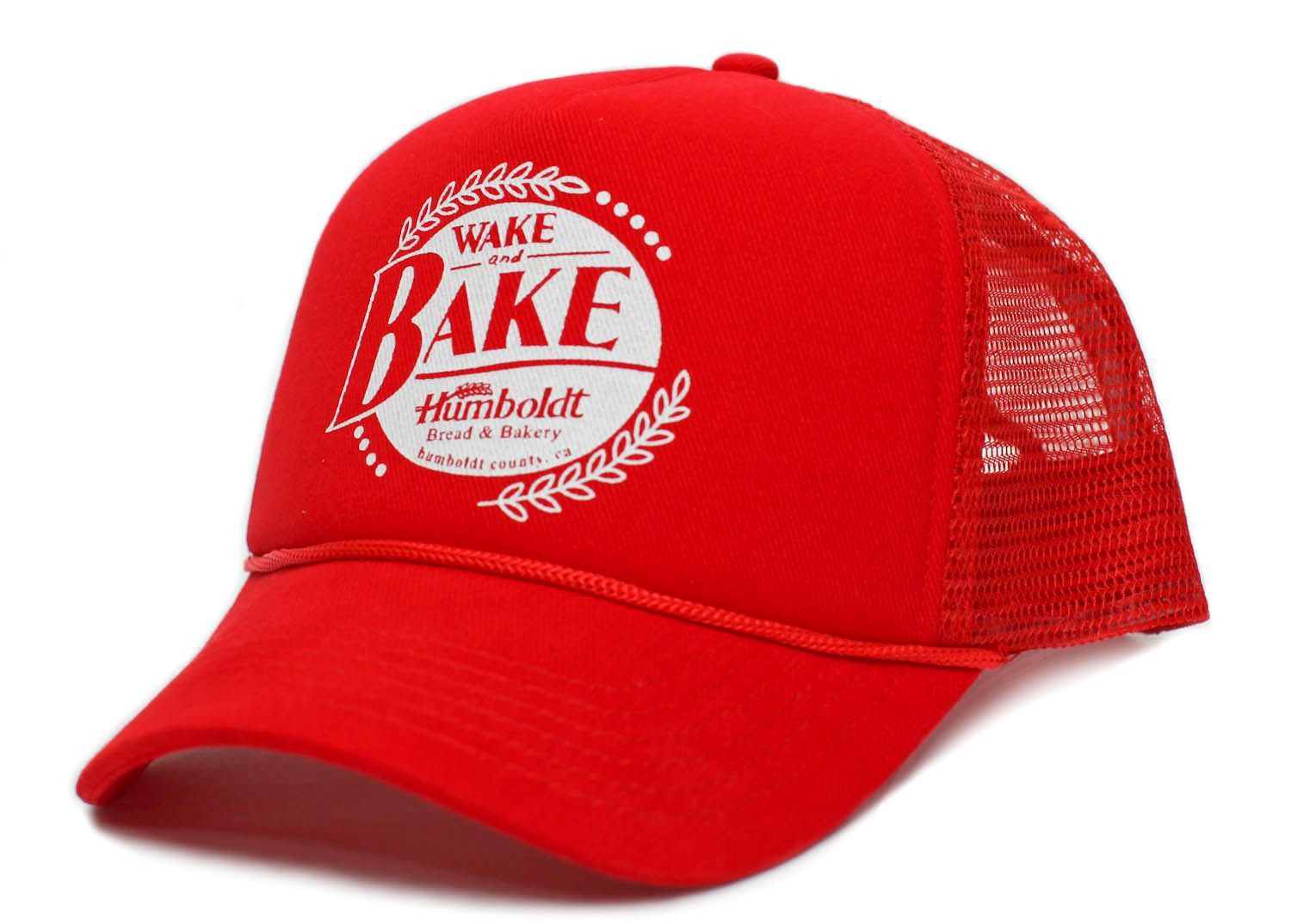 Other Wake and Bake Wed Pot 420 Funny Adult Truckers Unisex Cap Size ONE SIZE - 1 Thumbnail