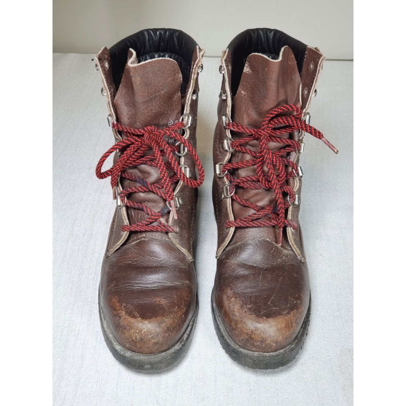 Vintage VINTAGE Red Wing Shoes Irish Setter 859 Upland Boot Men's US 8 D Brown Insulated Work Leather USA Hunting Sports Classic 80s Mens Size US 8 / EU 41 - 6 Thumbnail