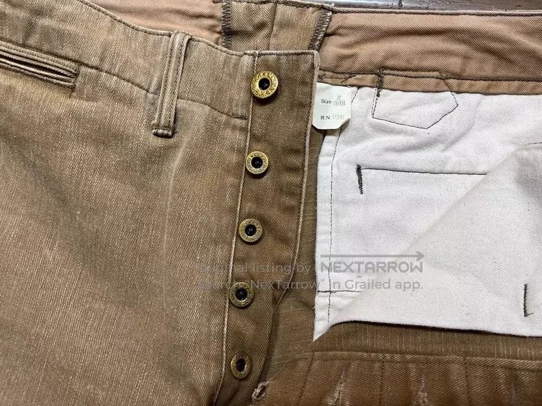 RRL Ralph Lauren RRL Ralph Lauren Old work pants Size US 32 / EU 48 - 3 Thumbnail