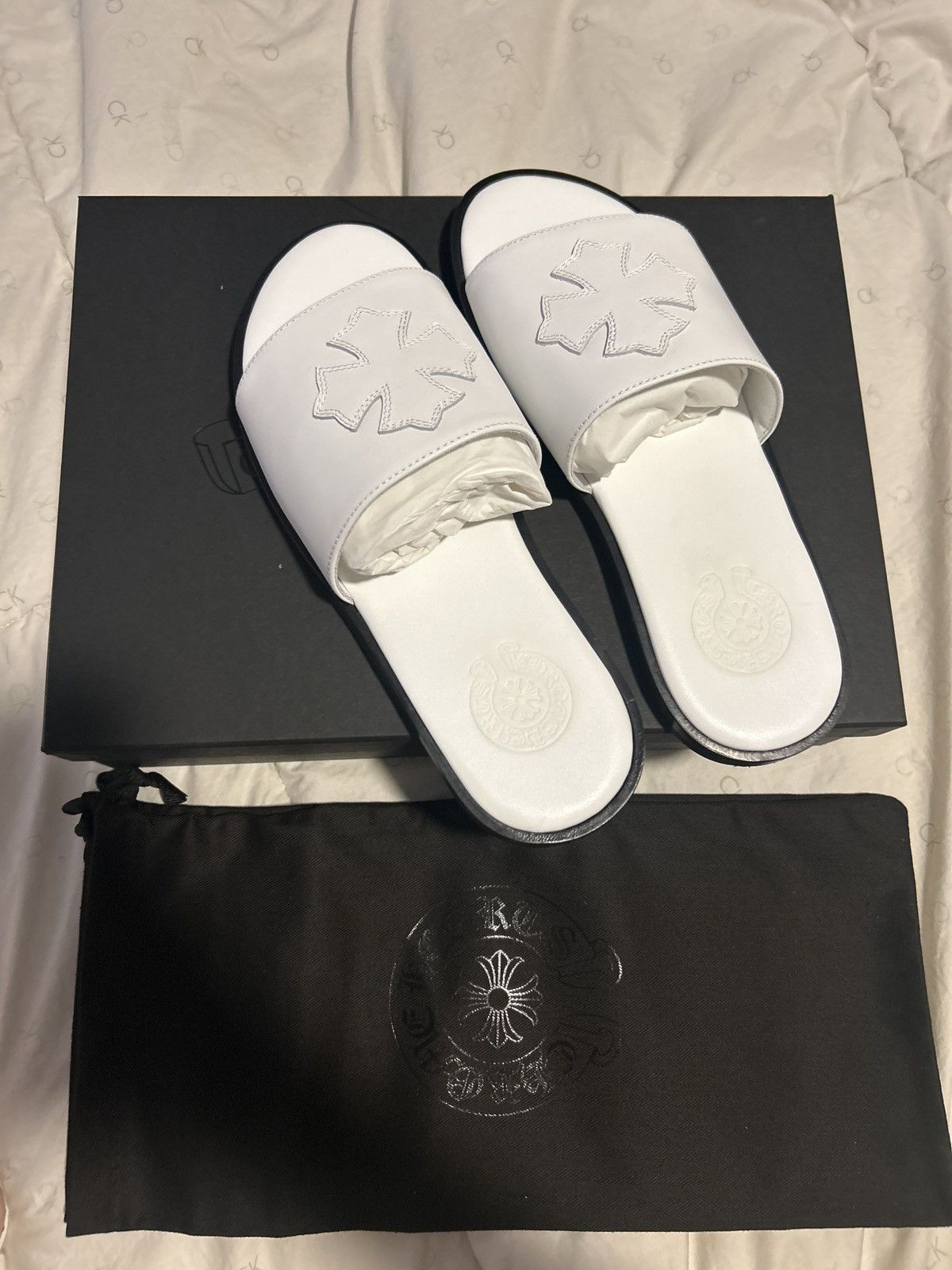 Chrome Hearts Chrome hearts slides Size US 10 / IT 40 - 1 Thumbnail