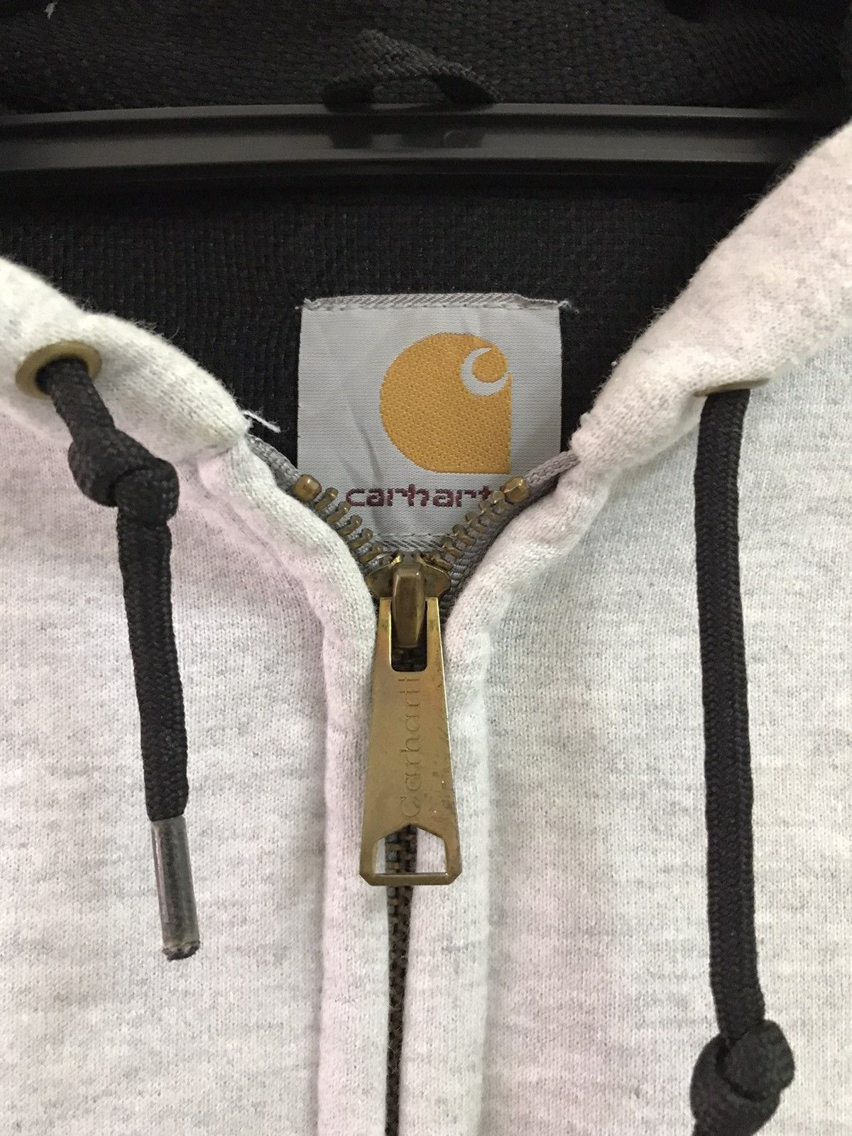 Carhartt × Vintage RARE Vintage Carhartt Zip Up Hoodie Made in USA Size US S / EU 44-46 / 1 - 4 Thumbnail