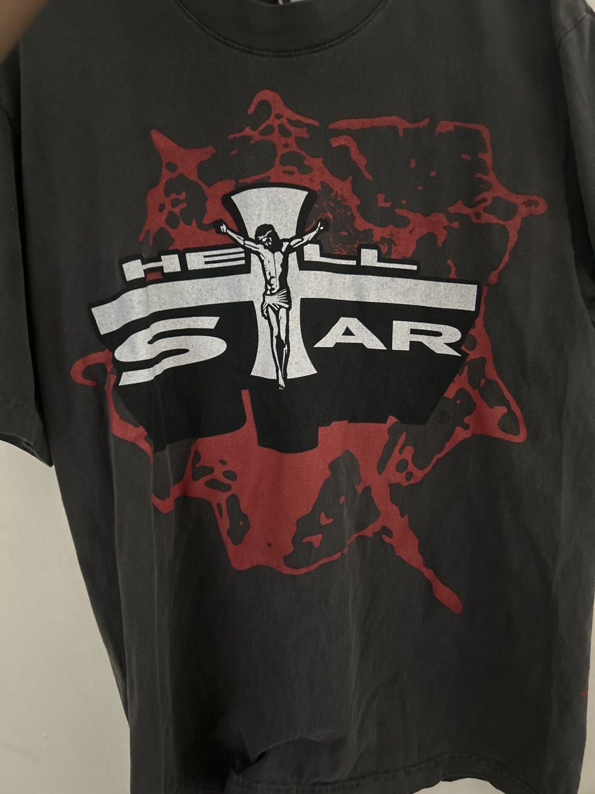 HELLSTAR Jesus emblem tee Size US S / EU 44-46 / 1 - 4 Thumbnail