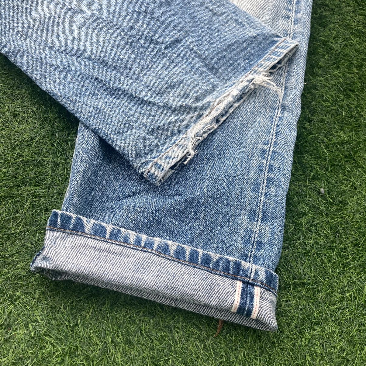Levi's LEVI’S BIG E 502 XX SELVEDGE DISTRESSED JEANS Size US 33 - 6 Thumbnail