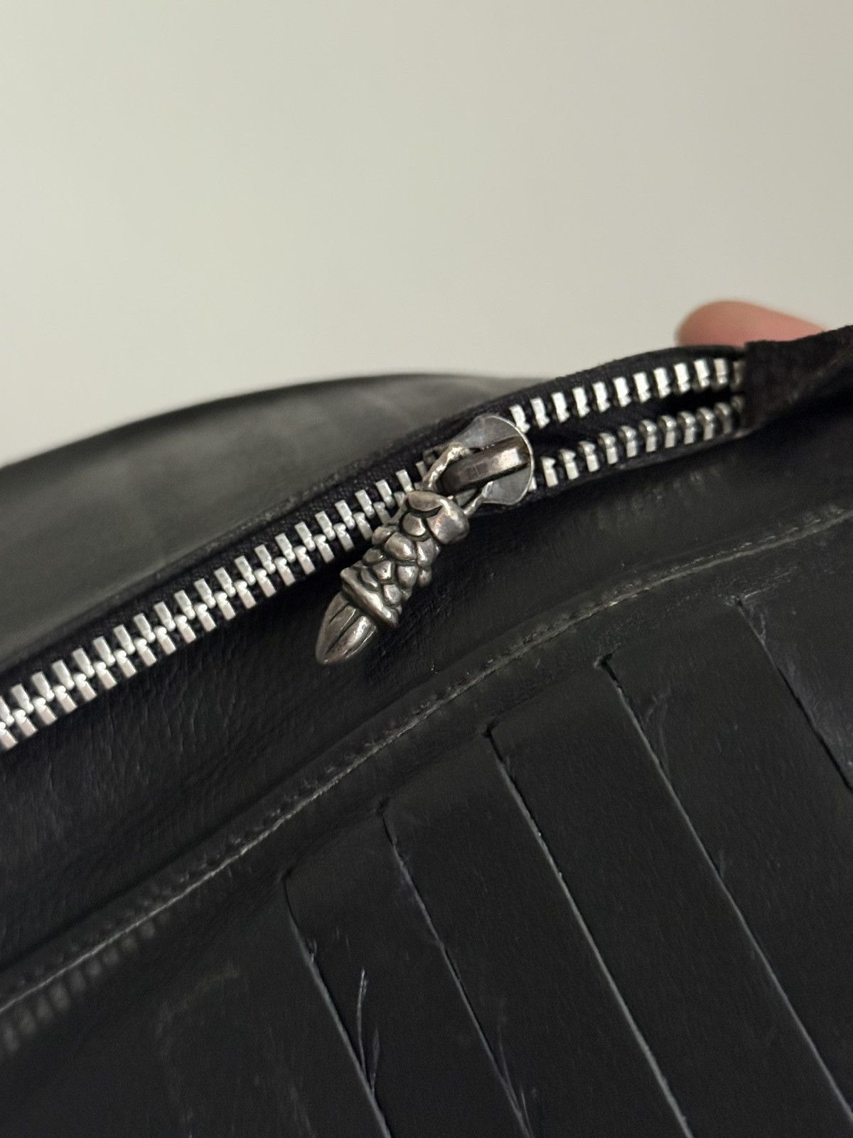 Handmade Godsize Shark Skin Leather with Stingray leather cross Size ONE SIZE - 9 Thumbnail