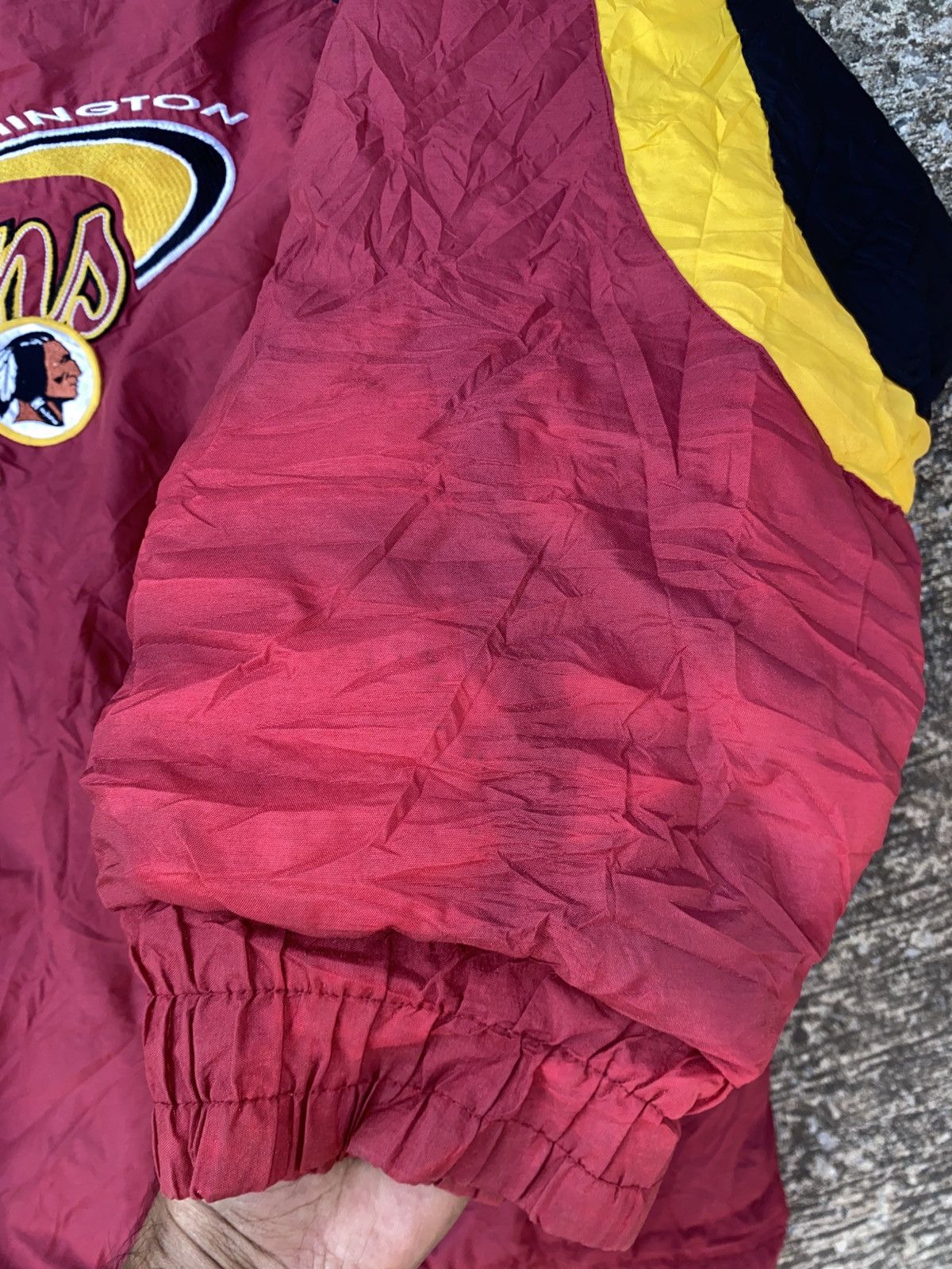 NFL Vintage 90s LoGo 7 Jacket NFL Washington Redskins Men’s Size US XL / EU 56 / 4 - 4 Thumbnail