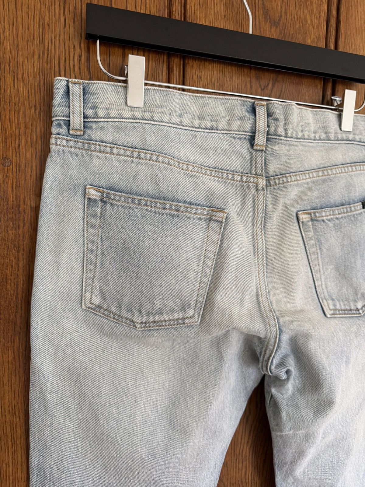 Saint Laurent Paris SS23 Saint Laurent distressed slim jeans Santa Monica 31 Size US 31 - 22 Thumbnail