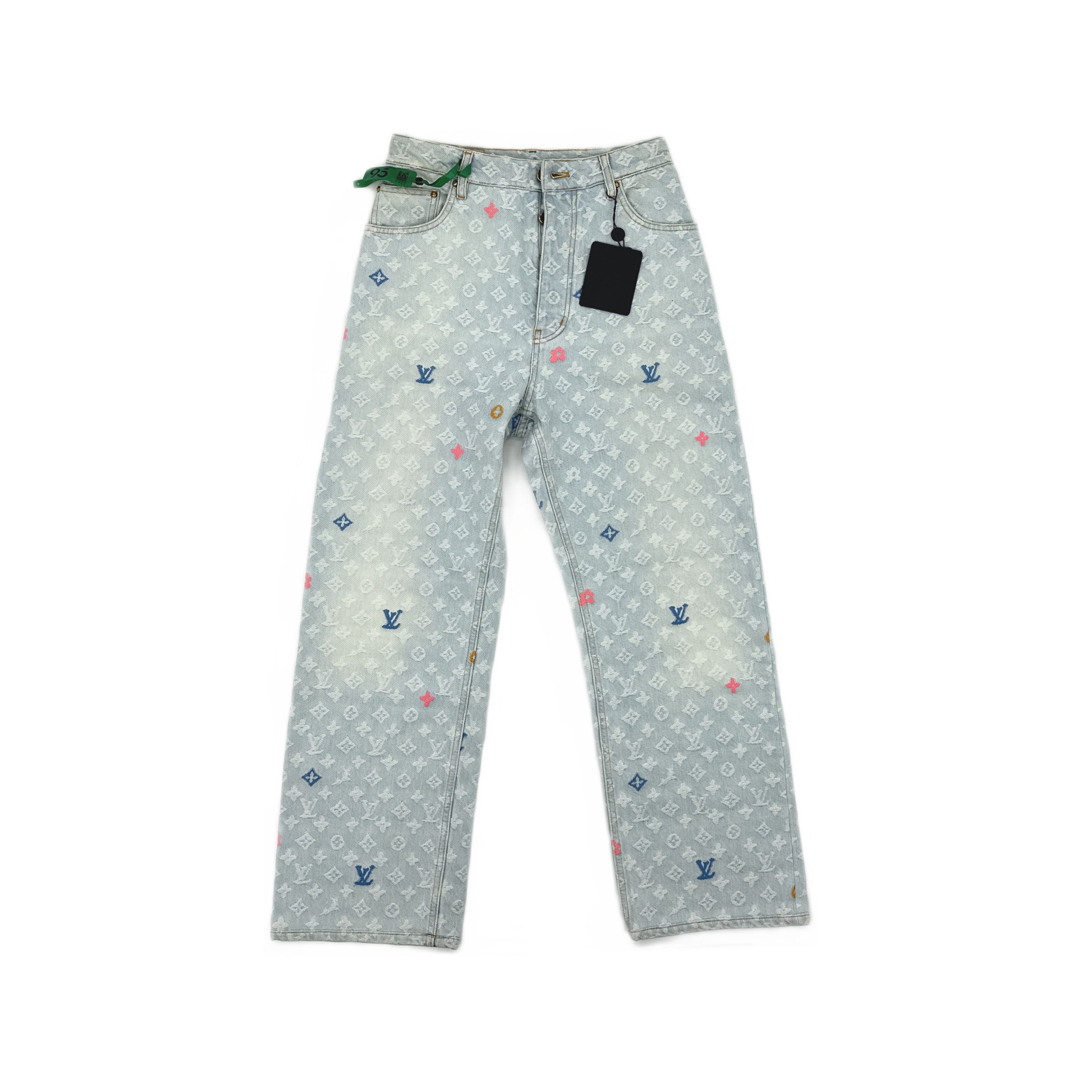 Louis Vuitton Louis Vuitton x Tyler Craggy Monogram Denim Size 28 Size US 28 / EU 44 - 1 Thumbnail
