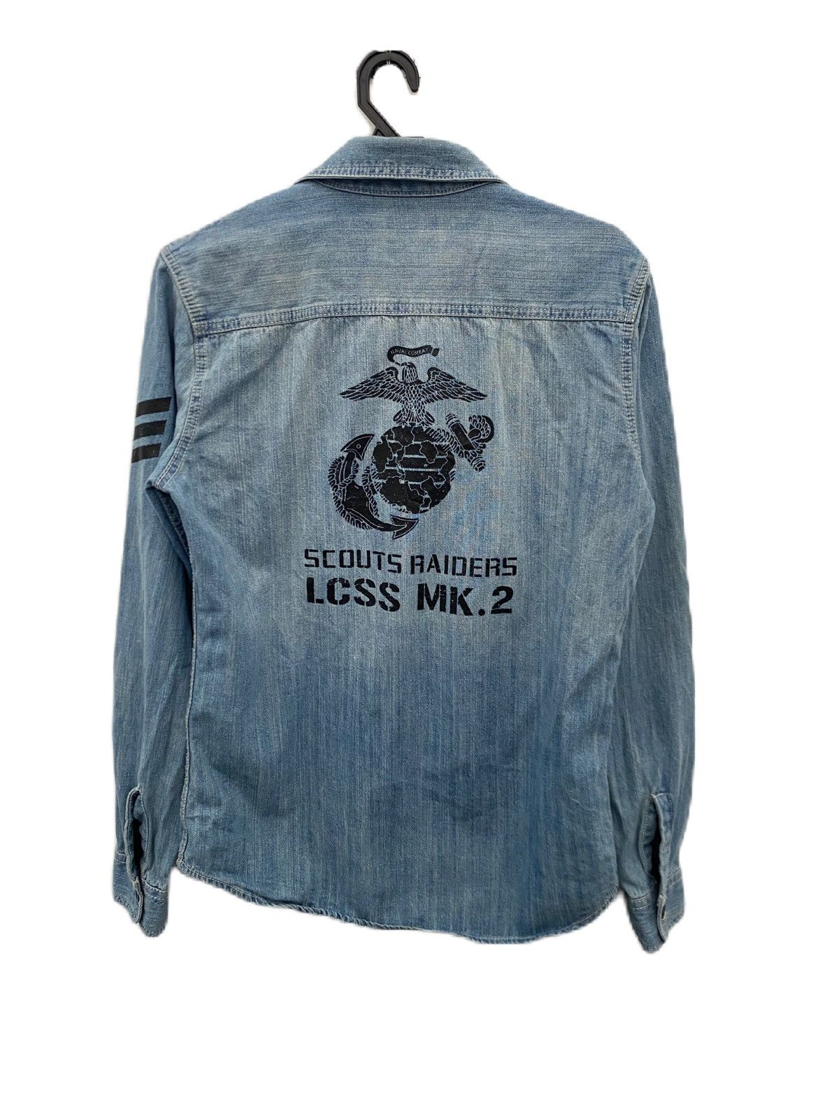 Buzz Rickson's × Japanese Brand JAPAN BRAND USN SHIRT SUN DOGS SCOUTS RAIDERS LCSS MK.2 Size US M / EU 48-50 / 2 - 2 Thumbnail