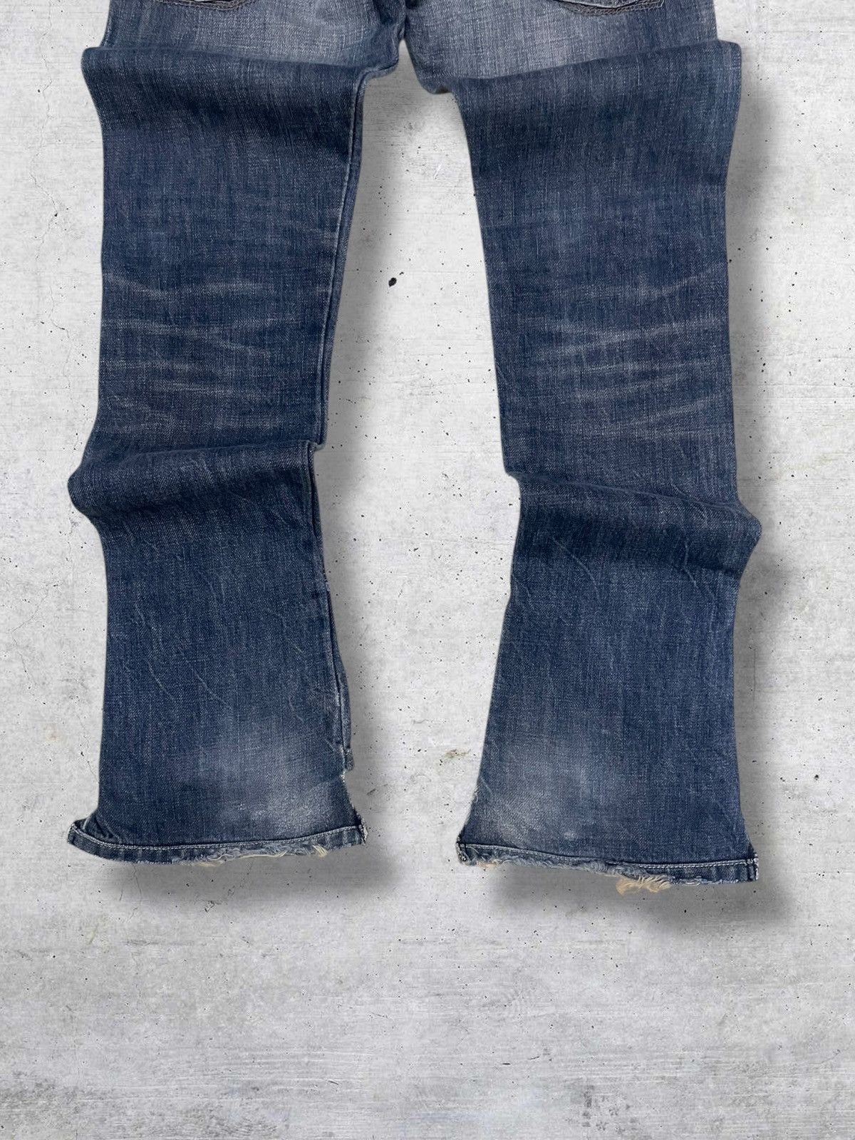 Marithe + Francois Girbaud VINTAGE MARITHE FRANCOIS GIRBAUD DESIGNER 90S FLARED DENIM Size US 26 / EU 42 - 11 Thumbnail