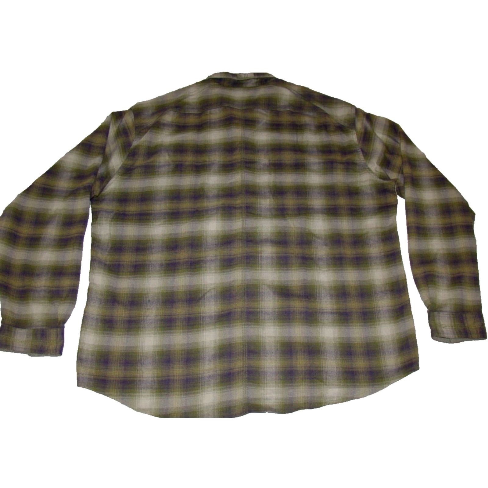 Royal Robbins Royal Robbins Mens 2XL Green Plaid Button Long Sleeve Flannel Shirt Size US XXL / EU 58 / 5 - 7 Thumbnail