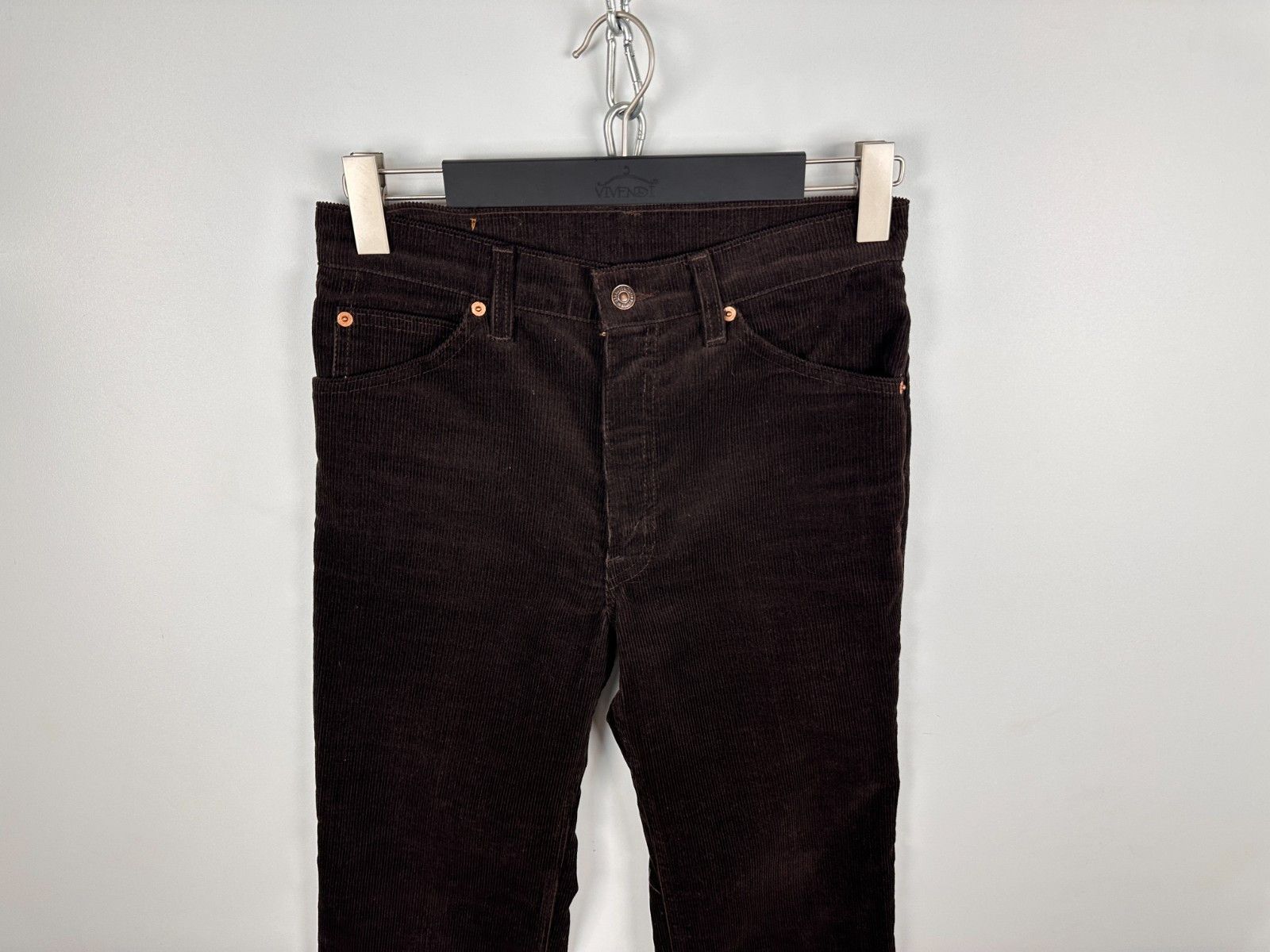Levi's Vintage Levi's Corduroy Pant Trousers made in France W32 Size 32" / US 10 / IT 46 - 2 Thumbnail