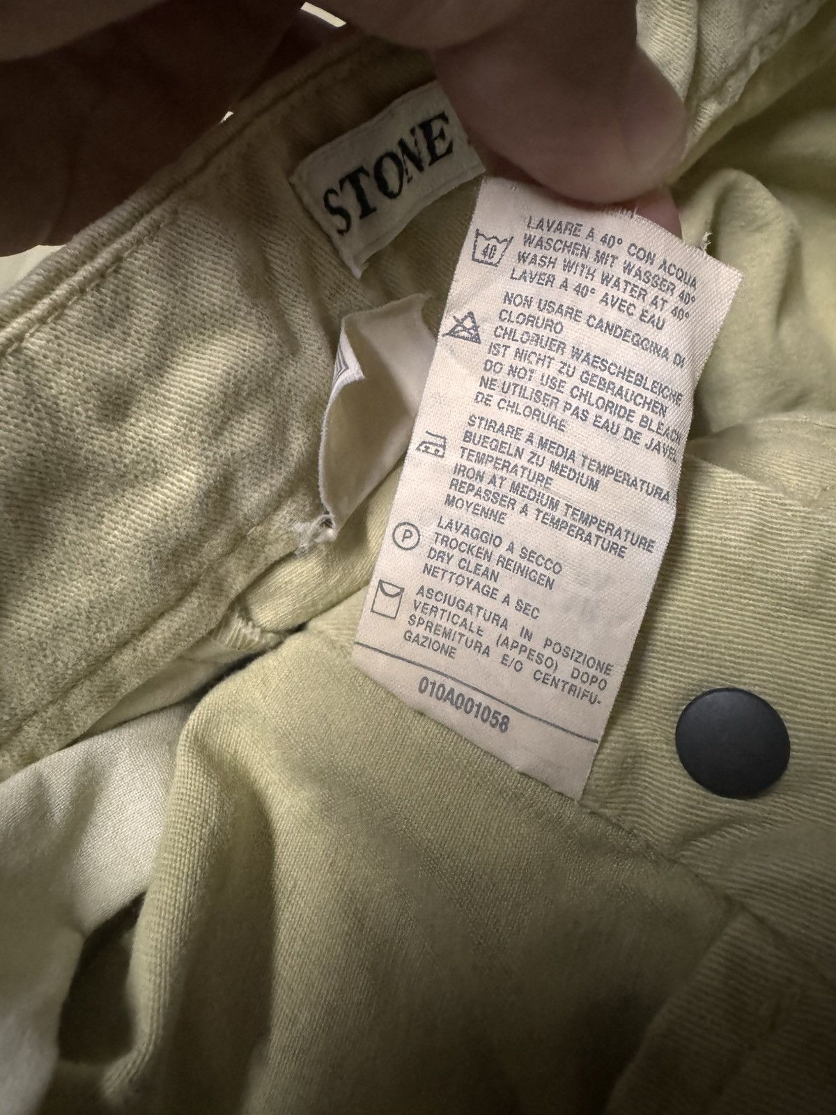 Stone Island Stone Island Pleated Trousers Size US 34 / EU 50 - 10 Thumbnail