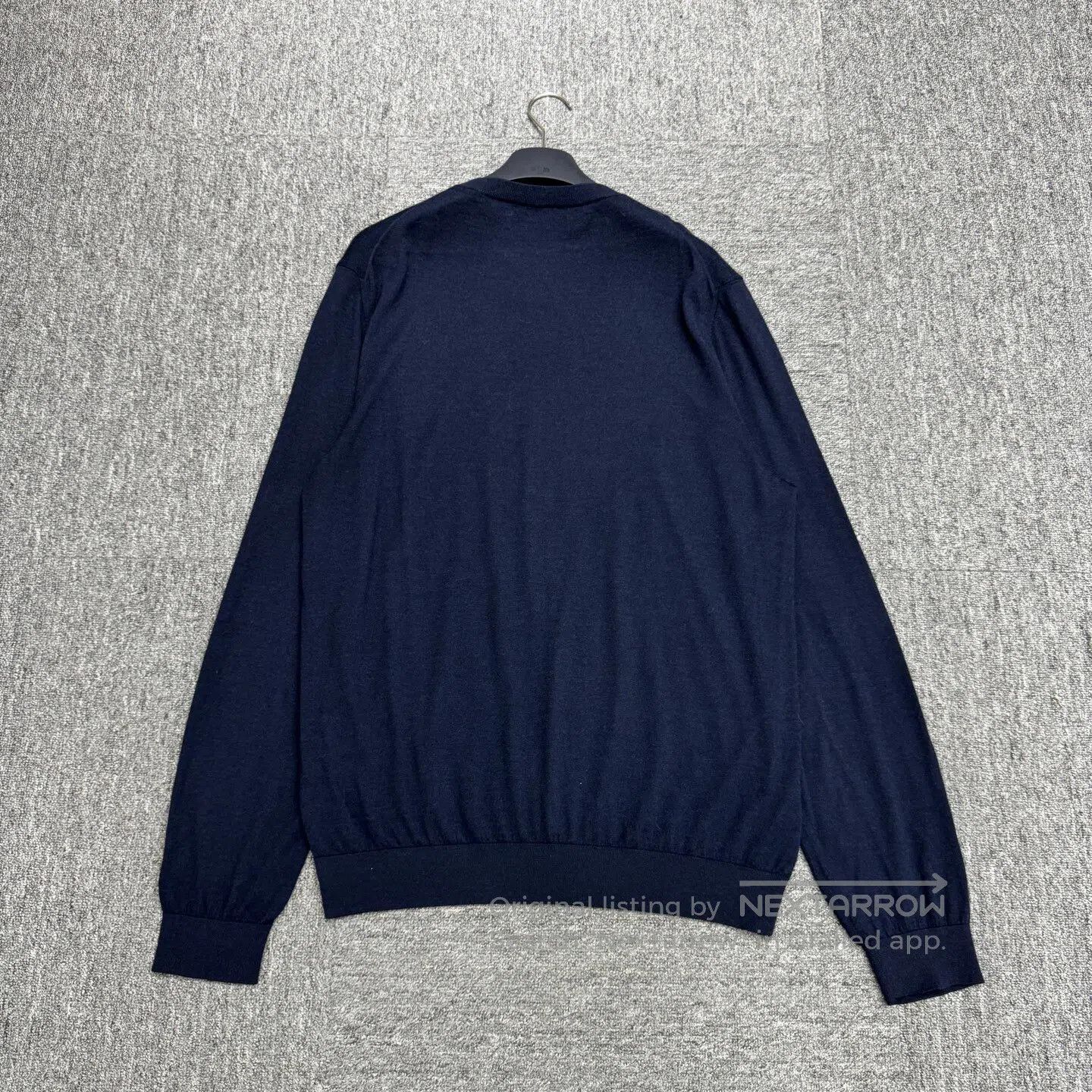 Loro Piana LORO PIANA Cotton wool knit sweater| Size US L / EU 52-54 / 3 - 2 Thumbnail
