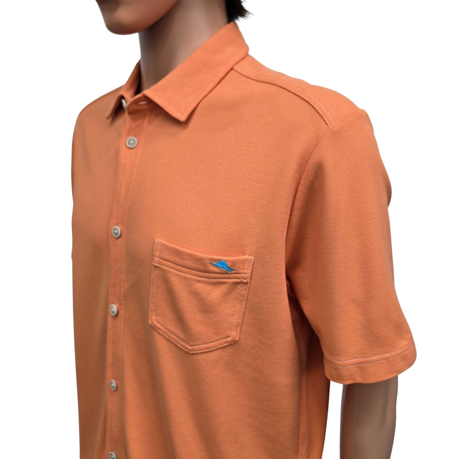 Tommy Bahama TOMMY BAHAMA Emfielder IslandZone Buttondown Shirt M Supima Size US M / EU 48-50 / 2 - 7 Thumbnail